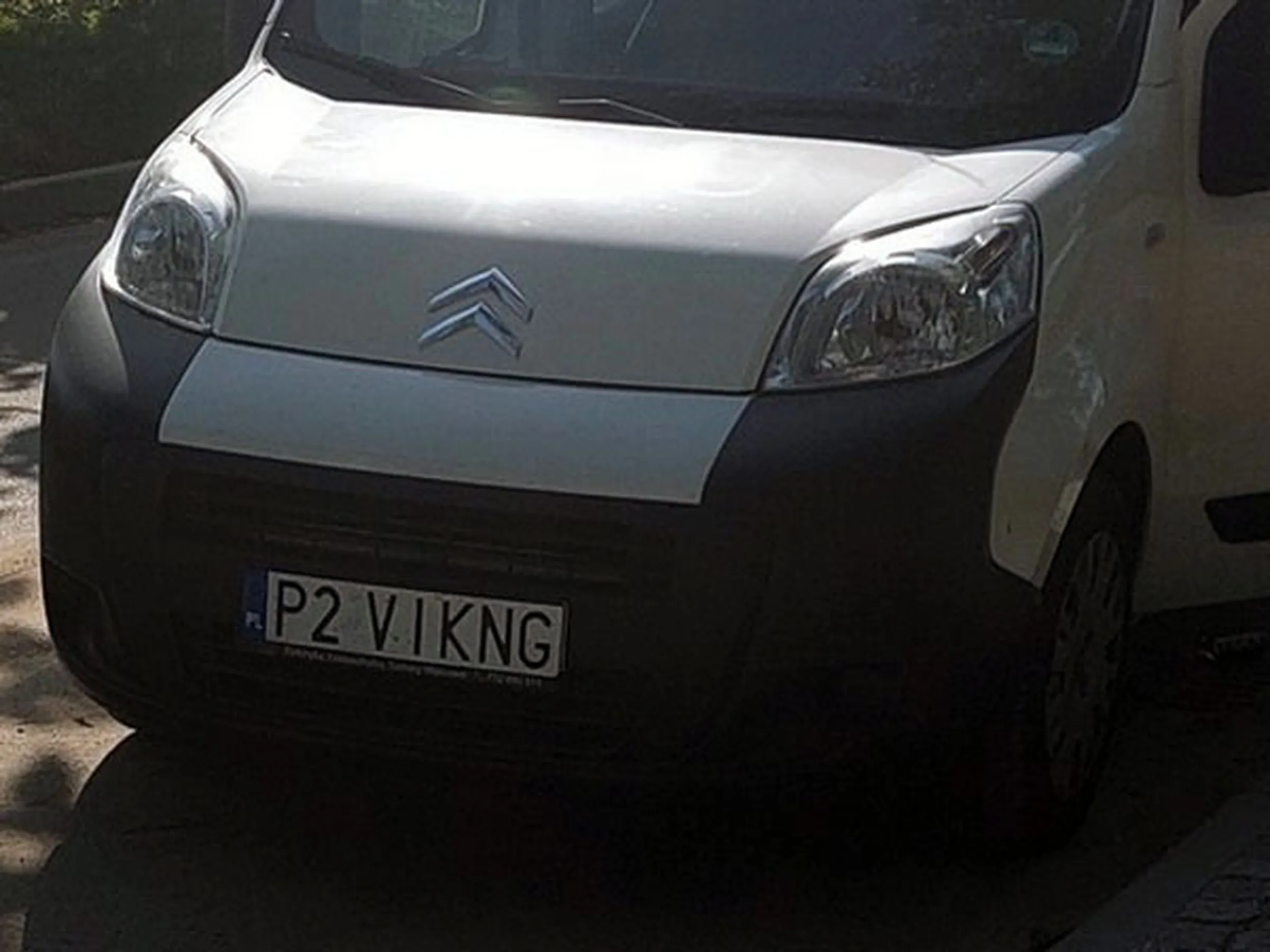 Fajny numer, blacha P2 VIKNG