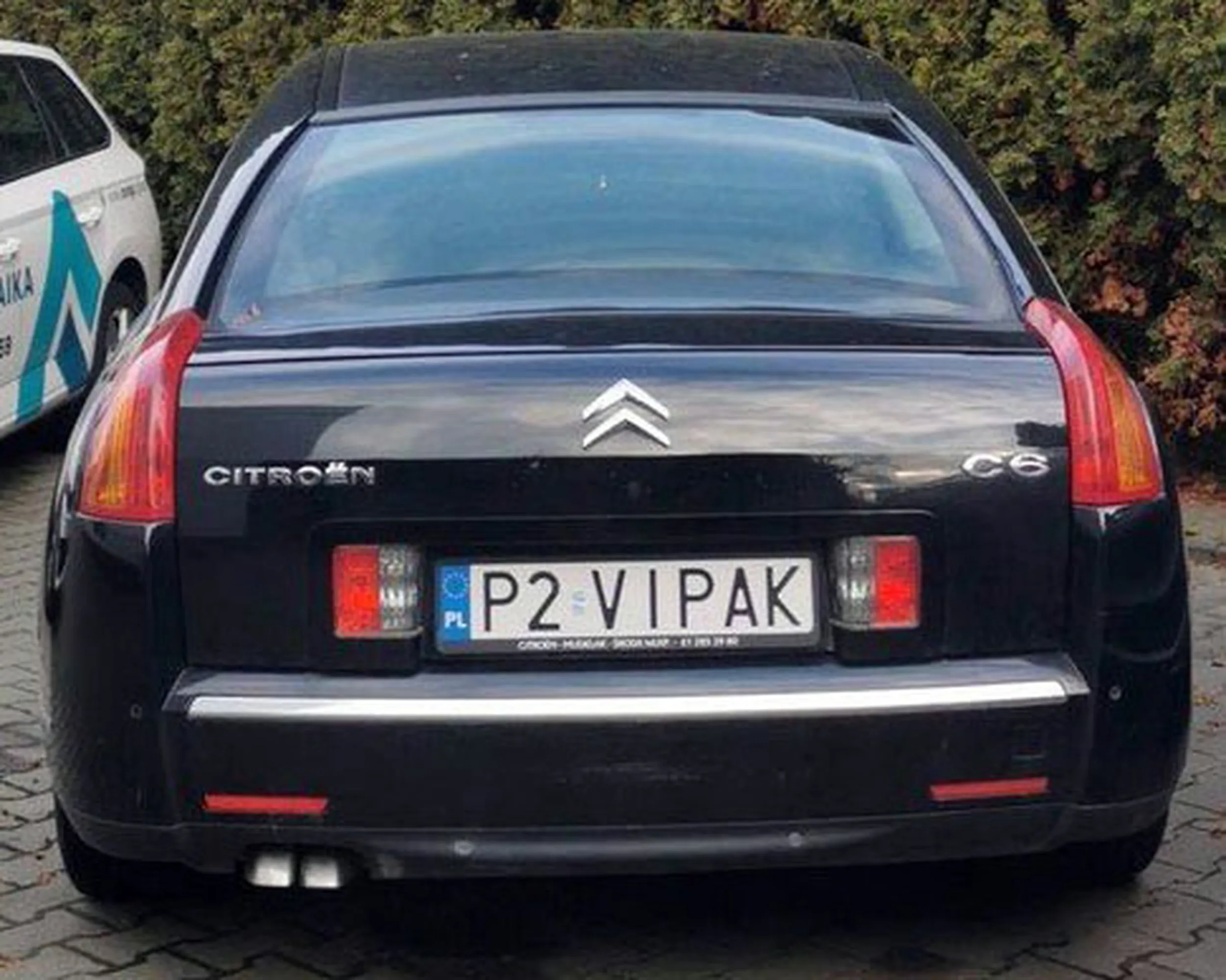 Fajny numer, blacha P2 VIPAK