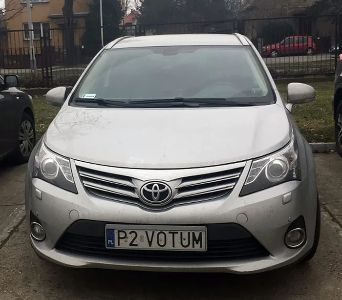 Fajny numer, blacha P2 VOTUM