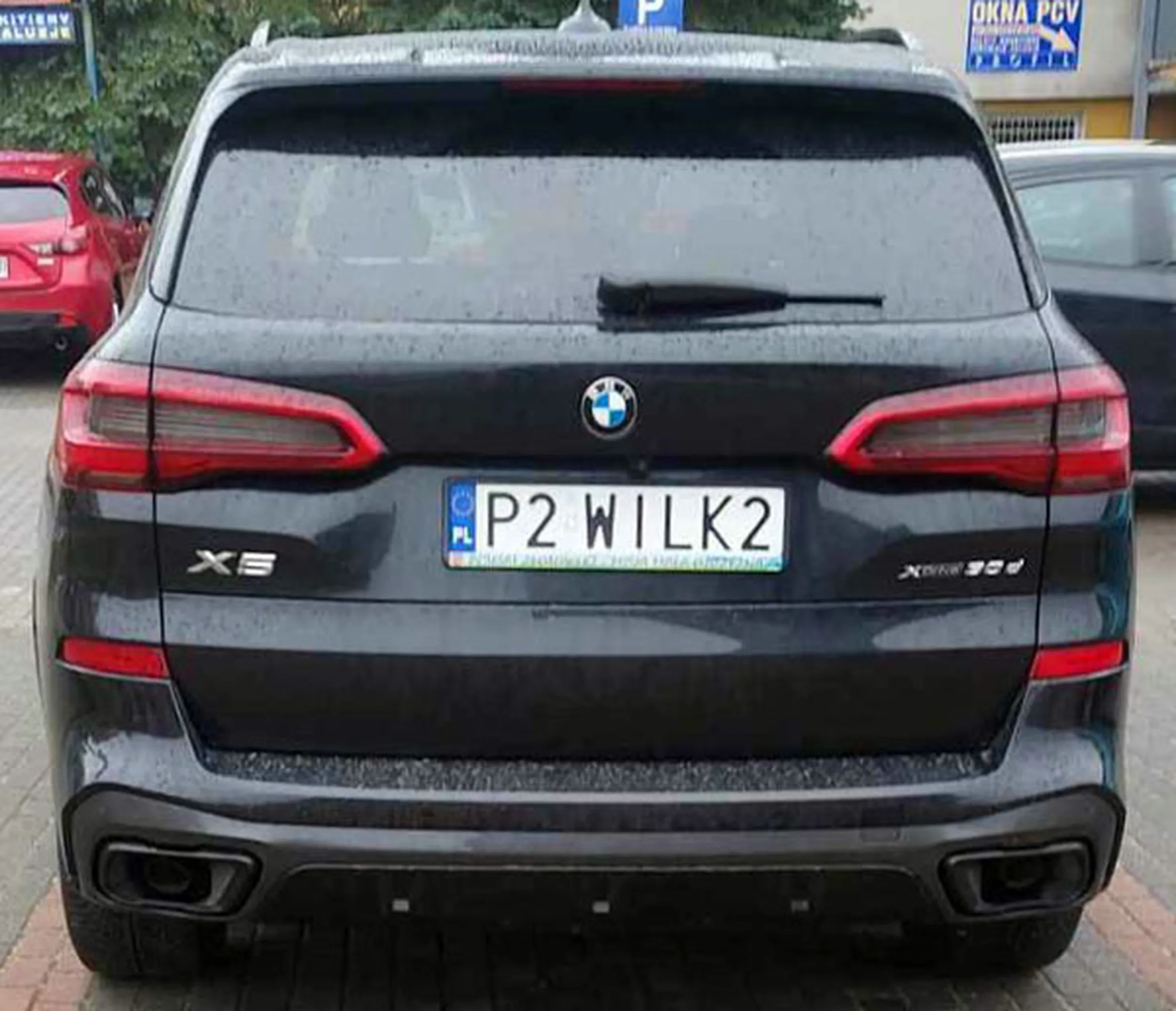 Fajny numer, blacha P2 WILK2