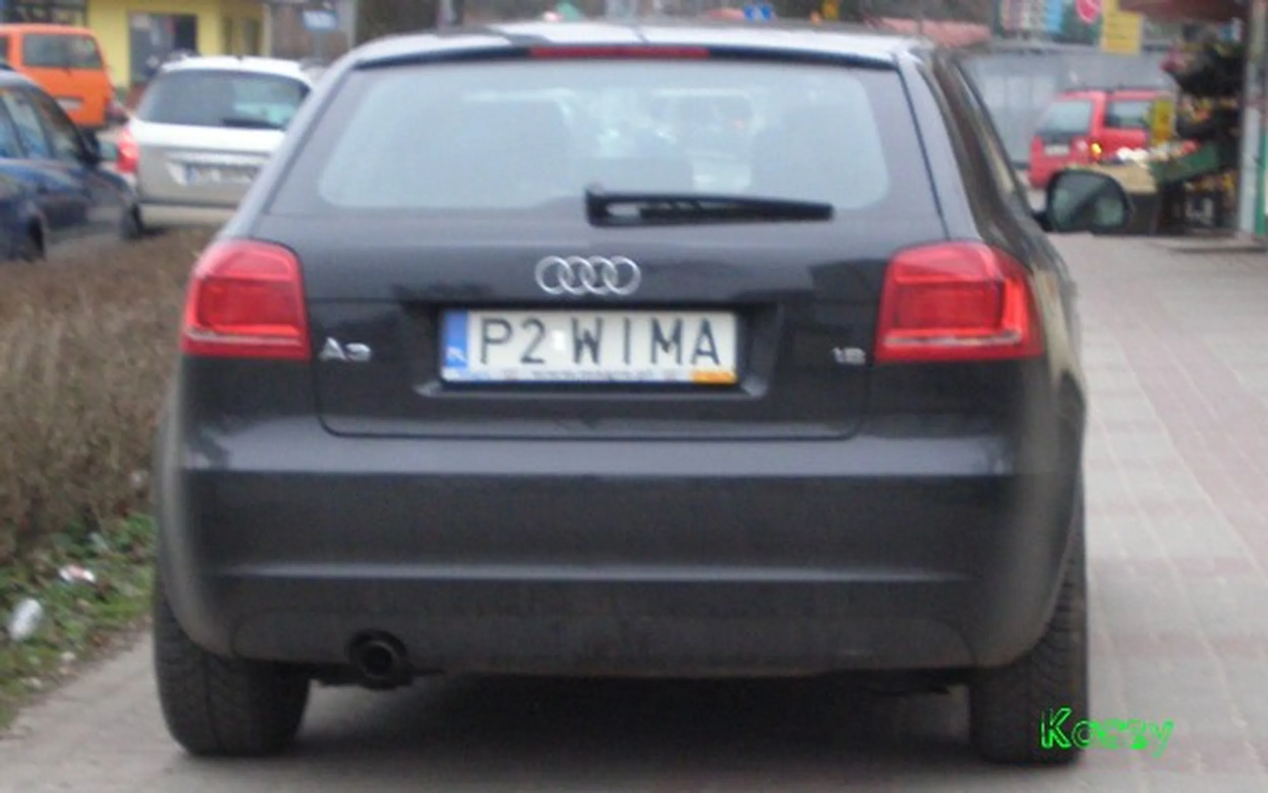 Fajny numer, blacha P2 WIMA