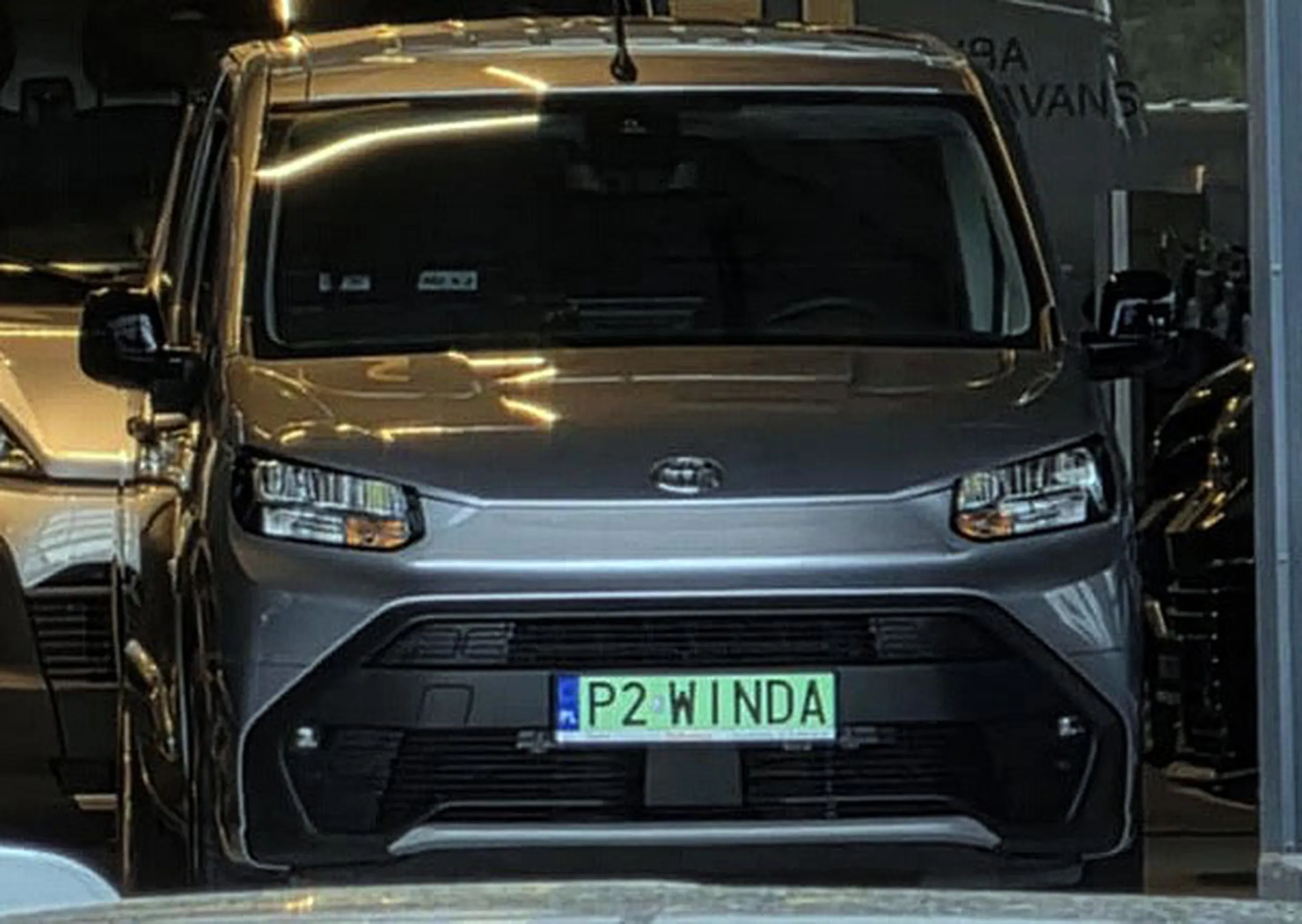 Fajny numer, blacha P2 WINDA