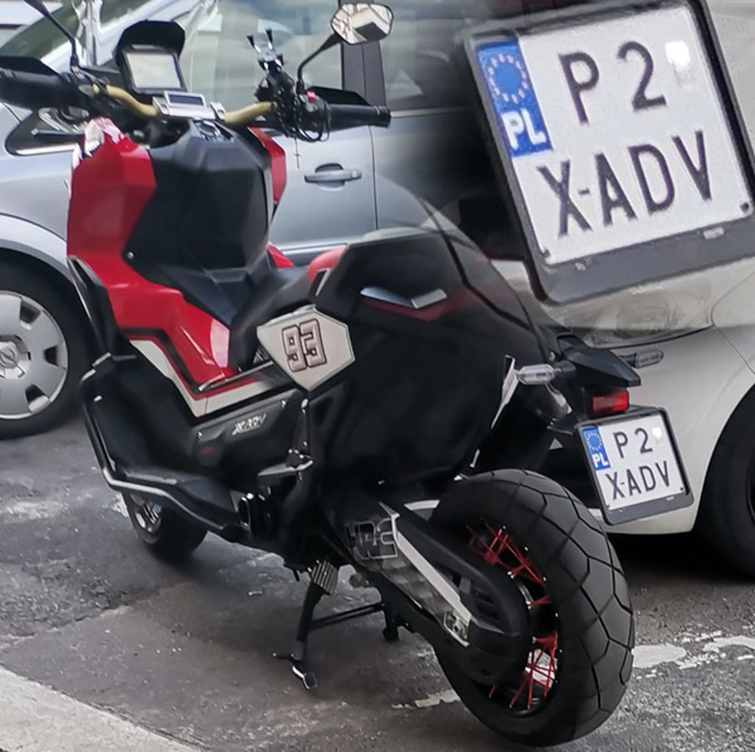 Fajny numer, blacha P2 XADV