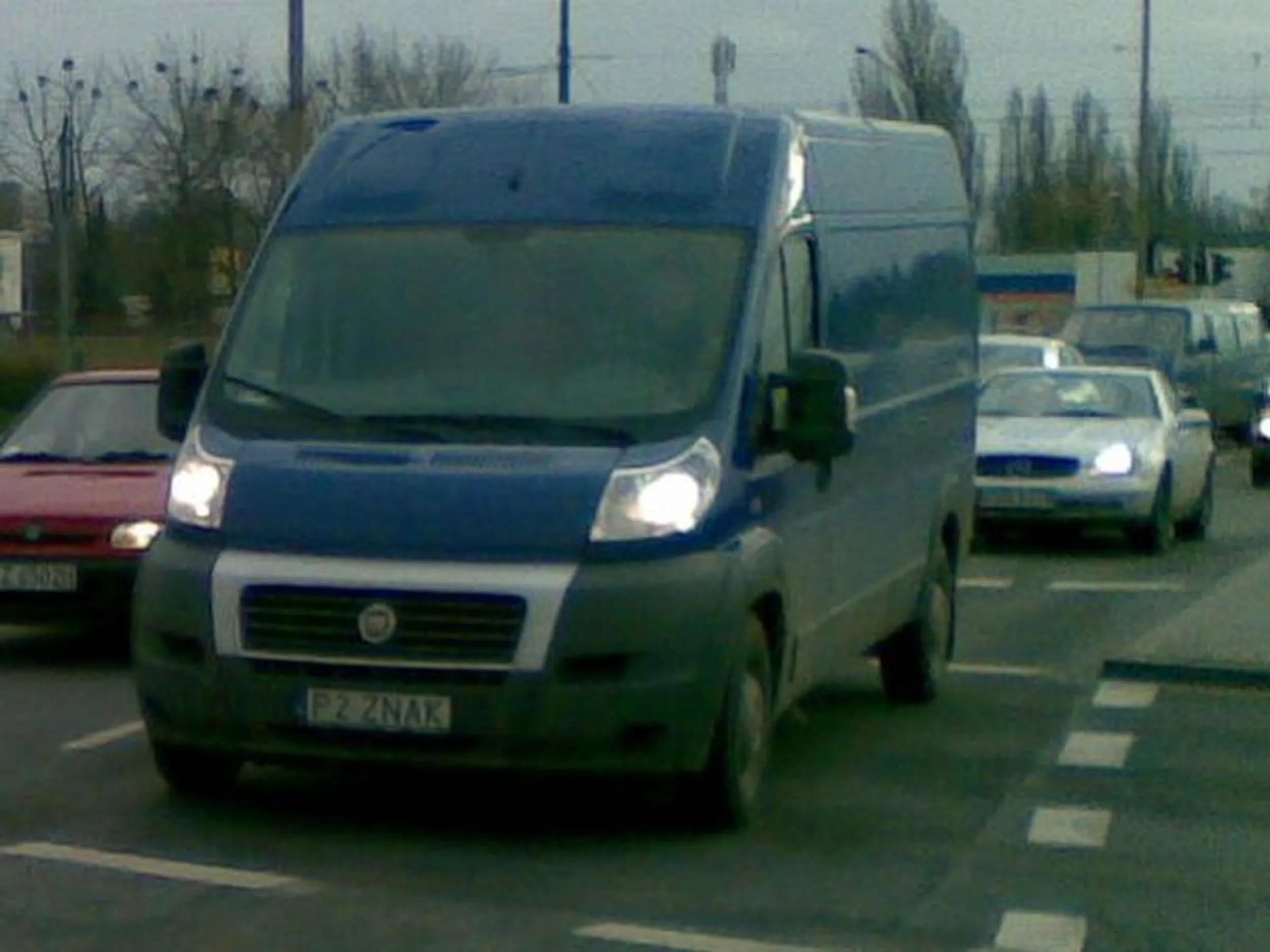 Fajny numer, blacha P2 ZNAK