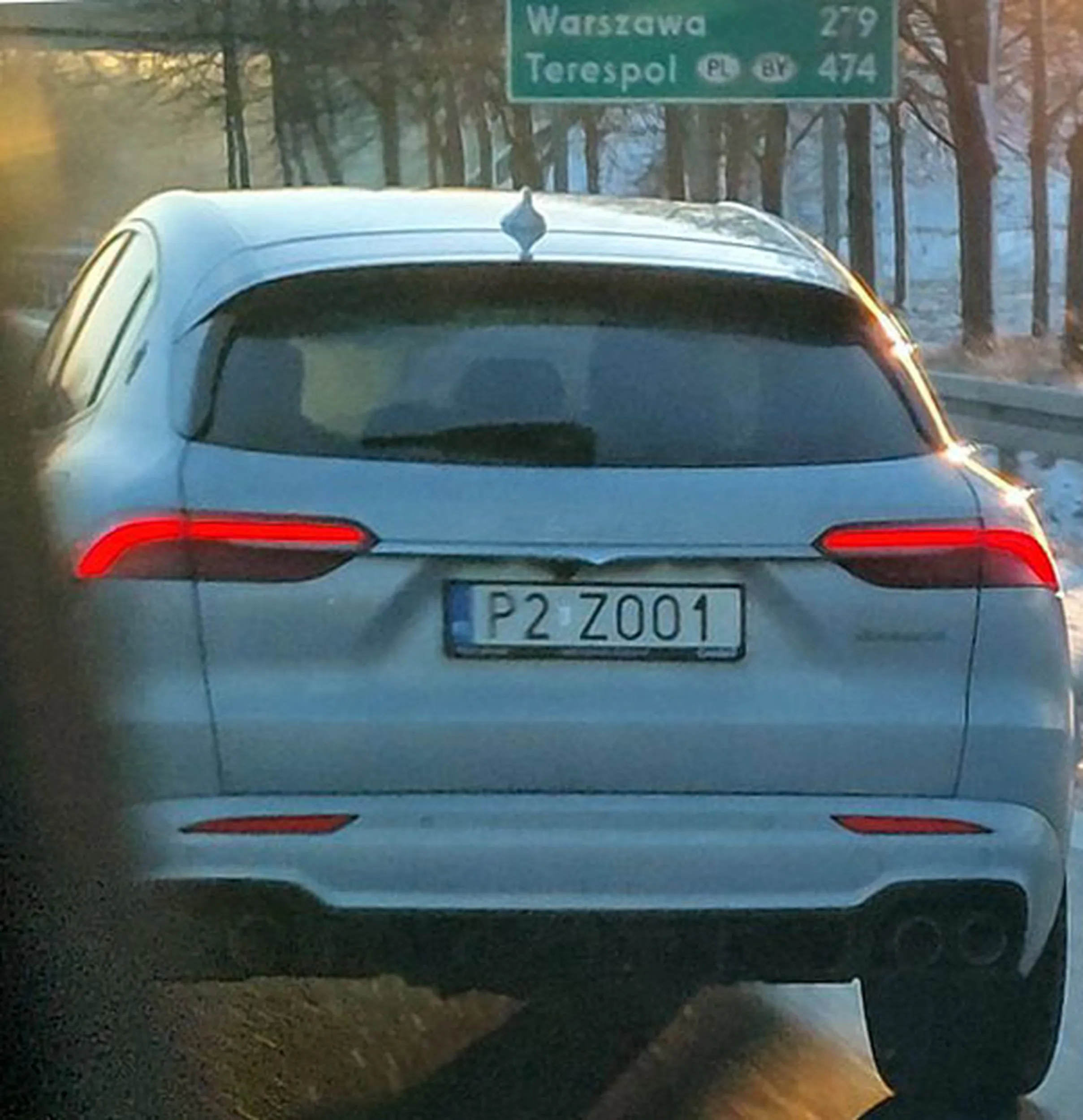 Fajny numer, blacha P2 ZOO1