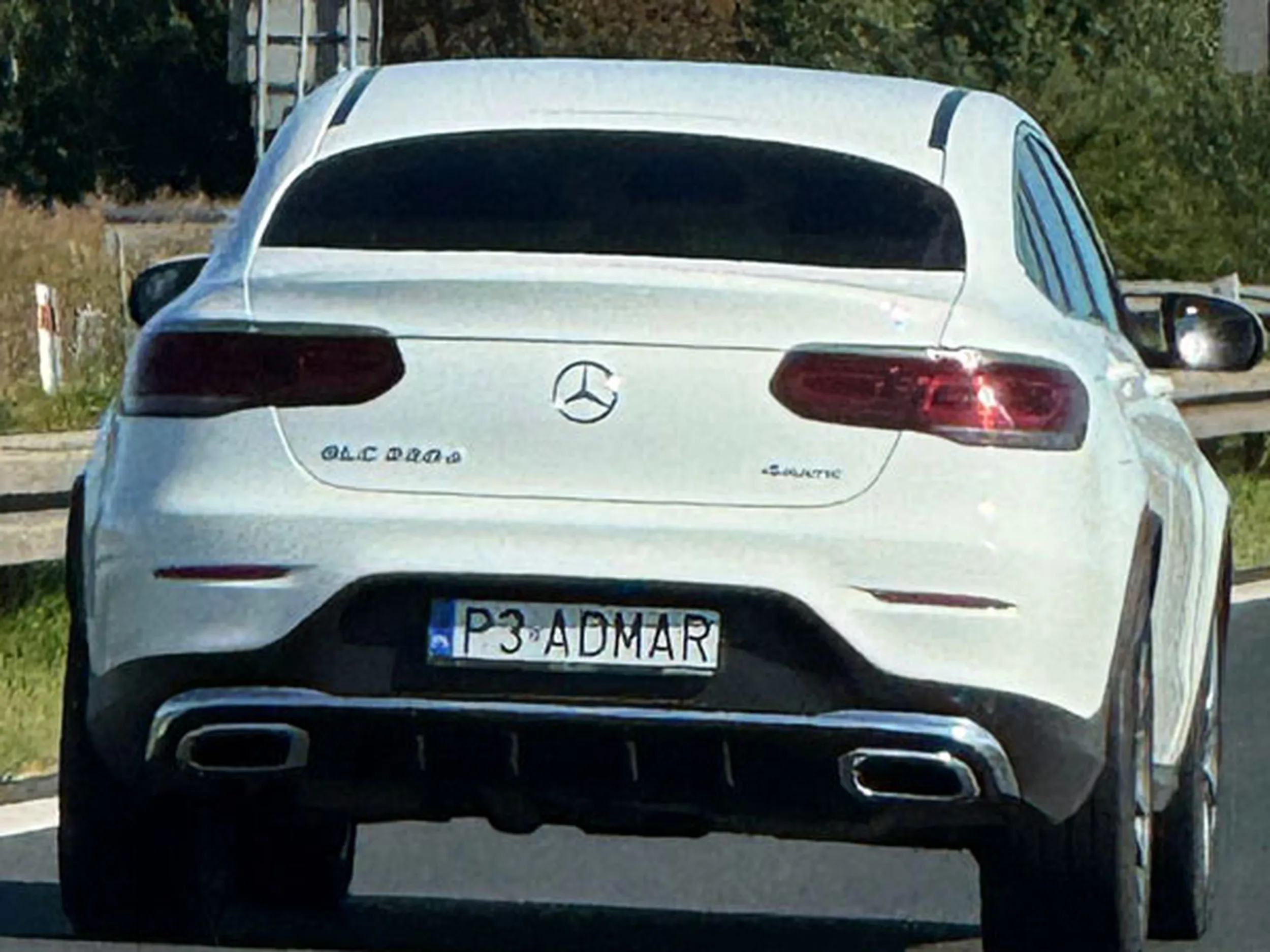 Fajny numer, blacha P3 ADMAR