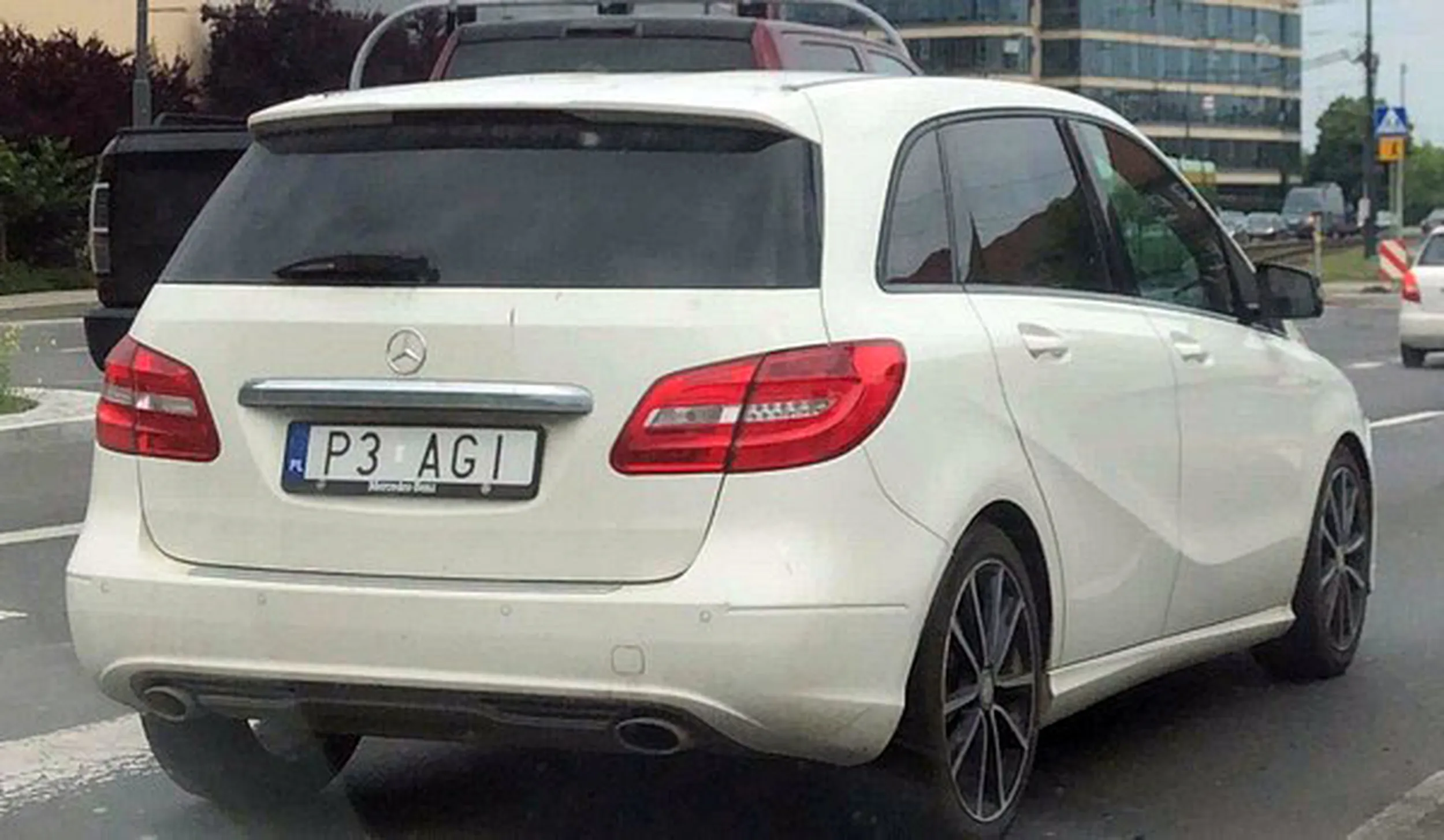 Fajny numer, blacha P3 AGI