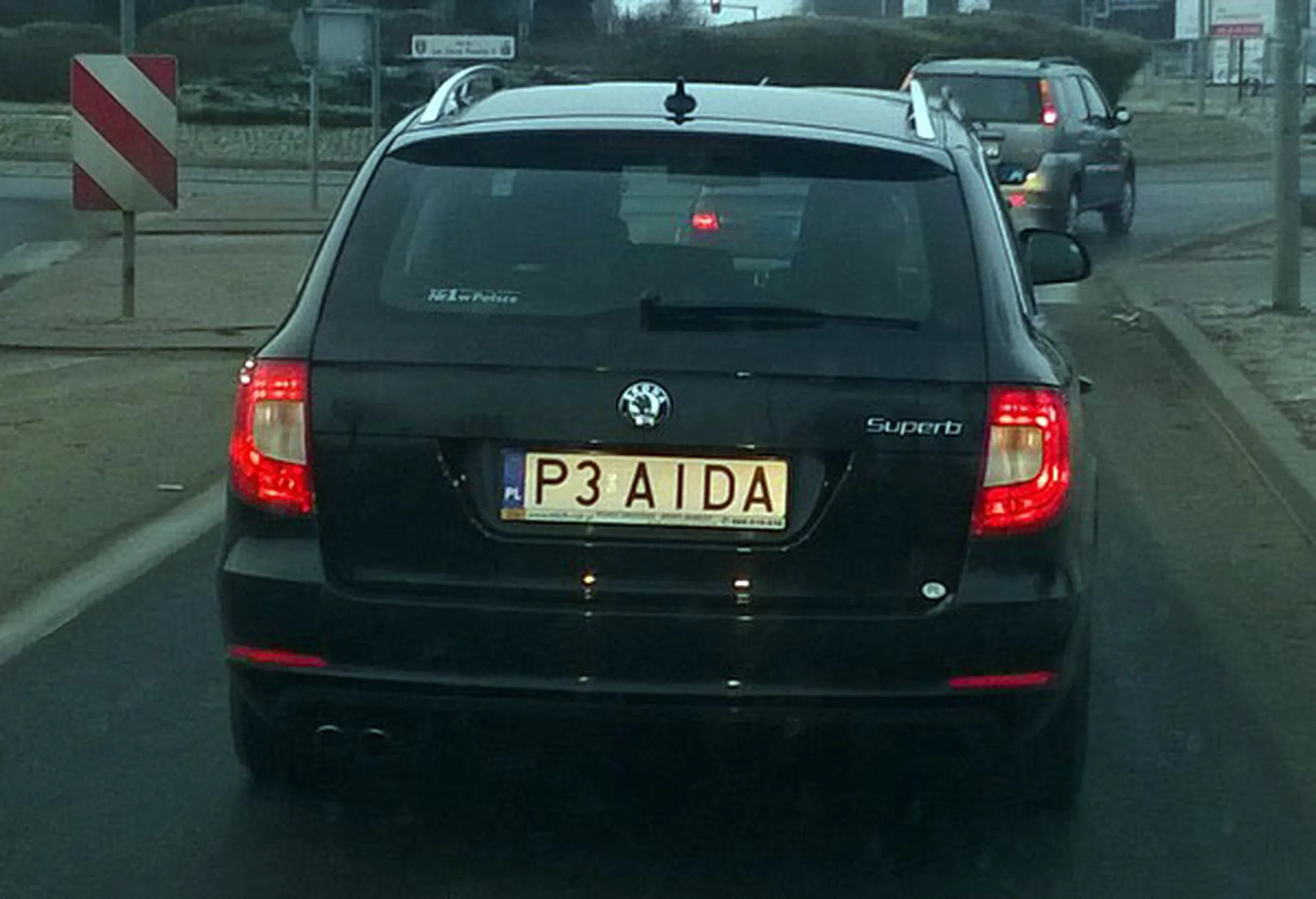 Fajny numer, blacha P3 AIDA