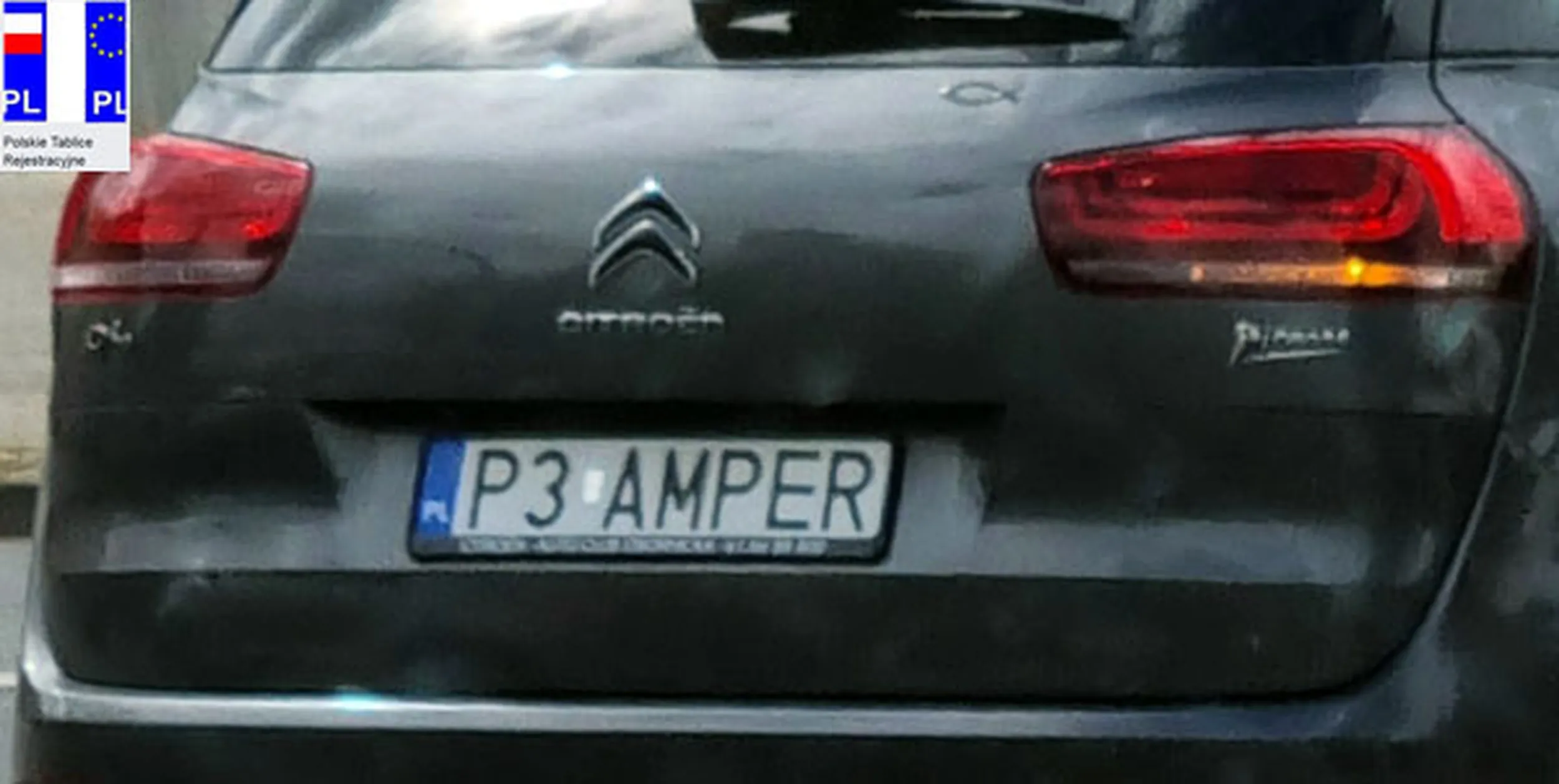 Fajny numer, blacha P3 AMPER