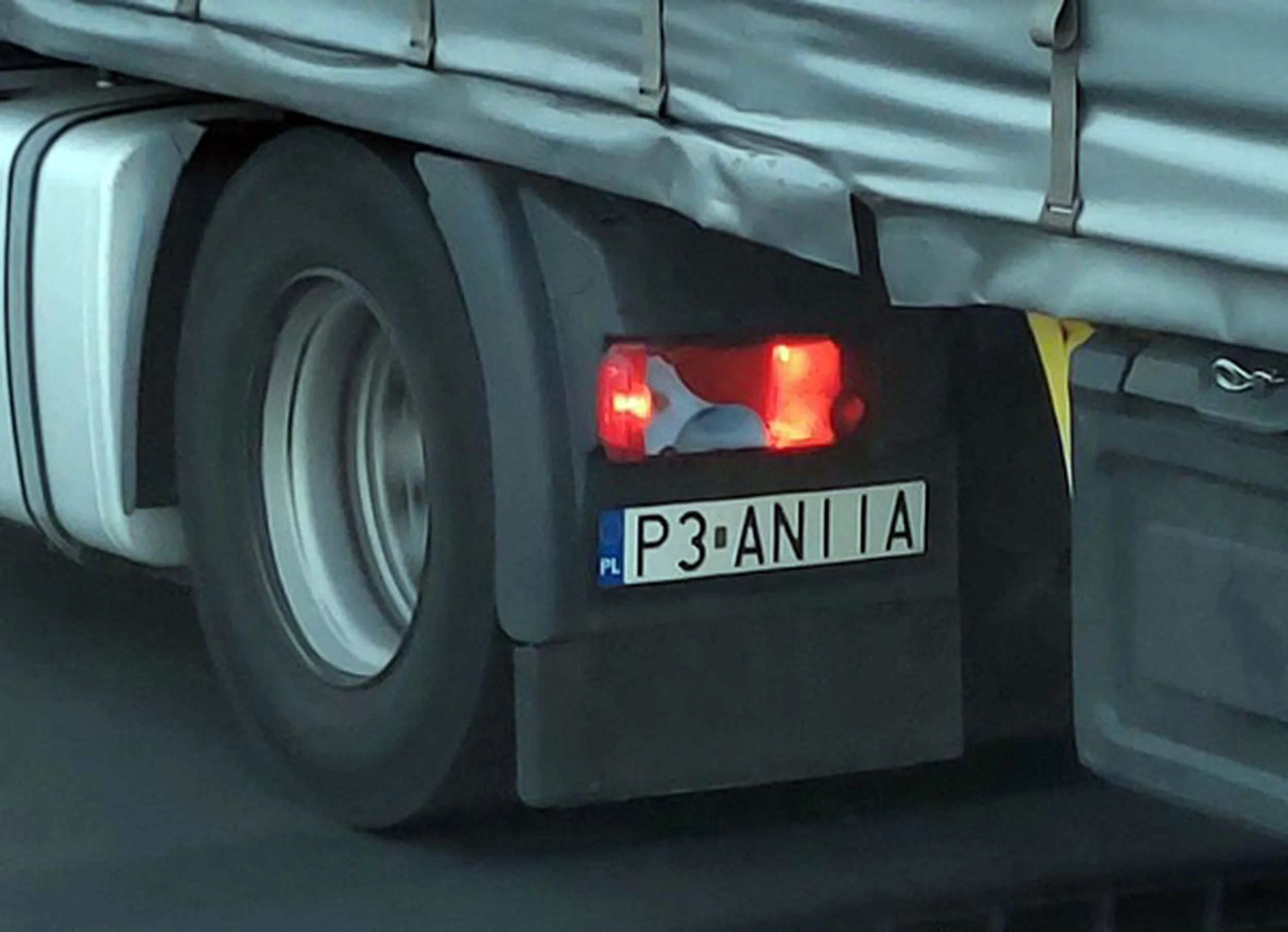 Fajny numer, blacha P3 ANIIA