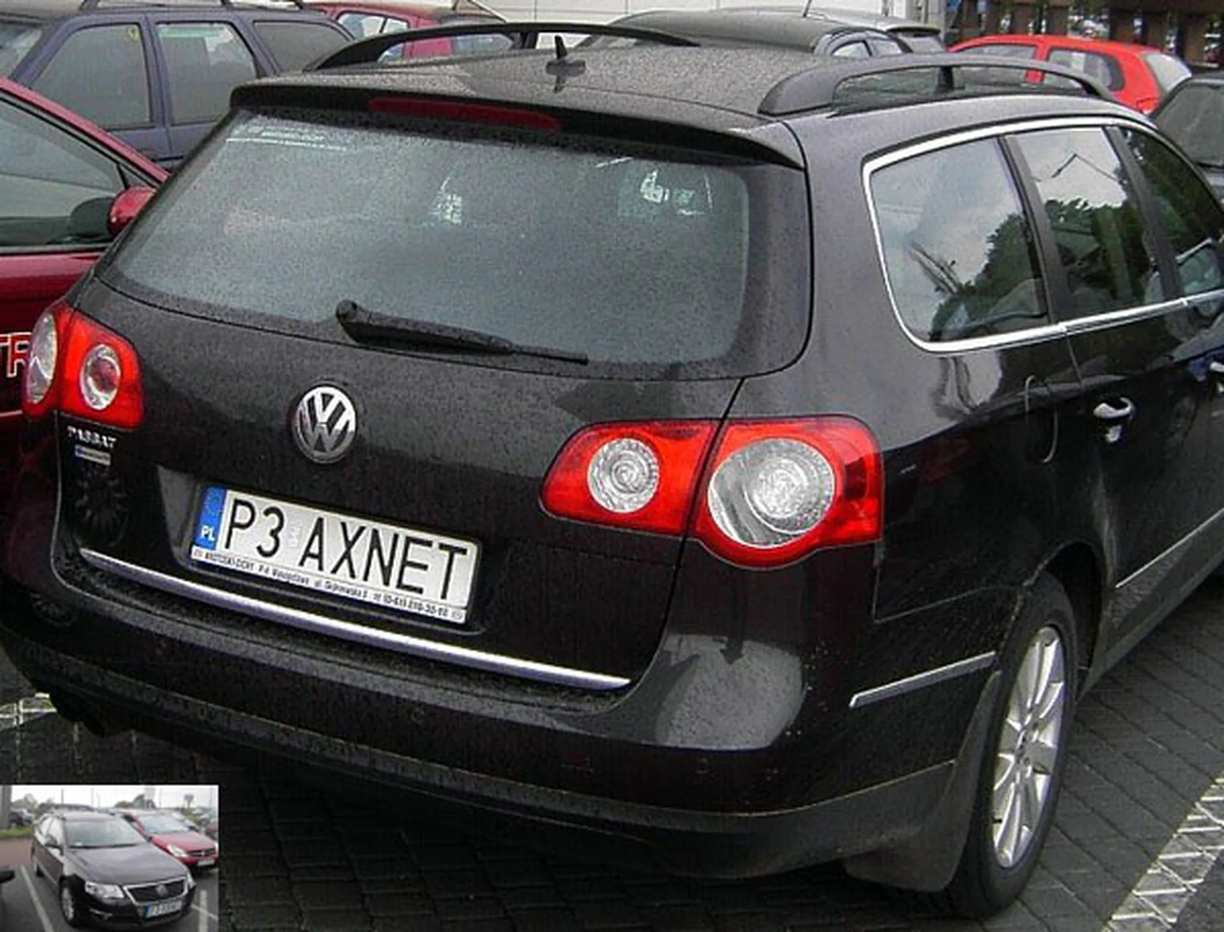 Fajny numer, blacha P3 AXNET