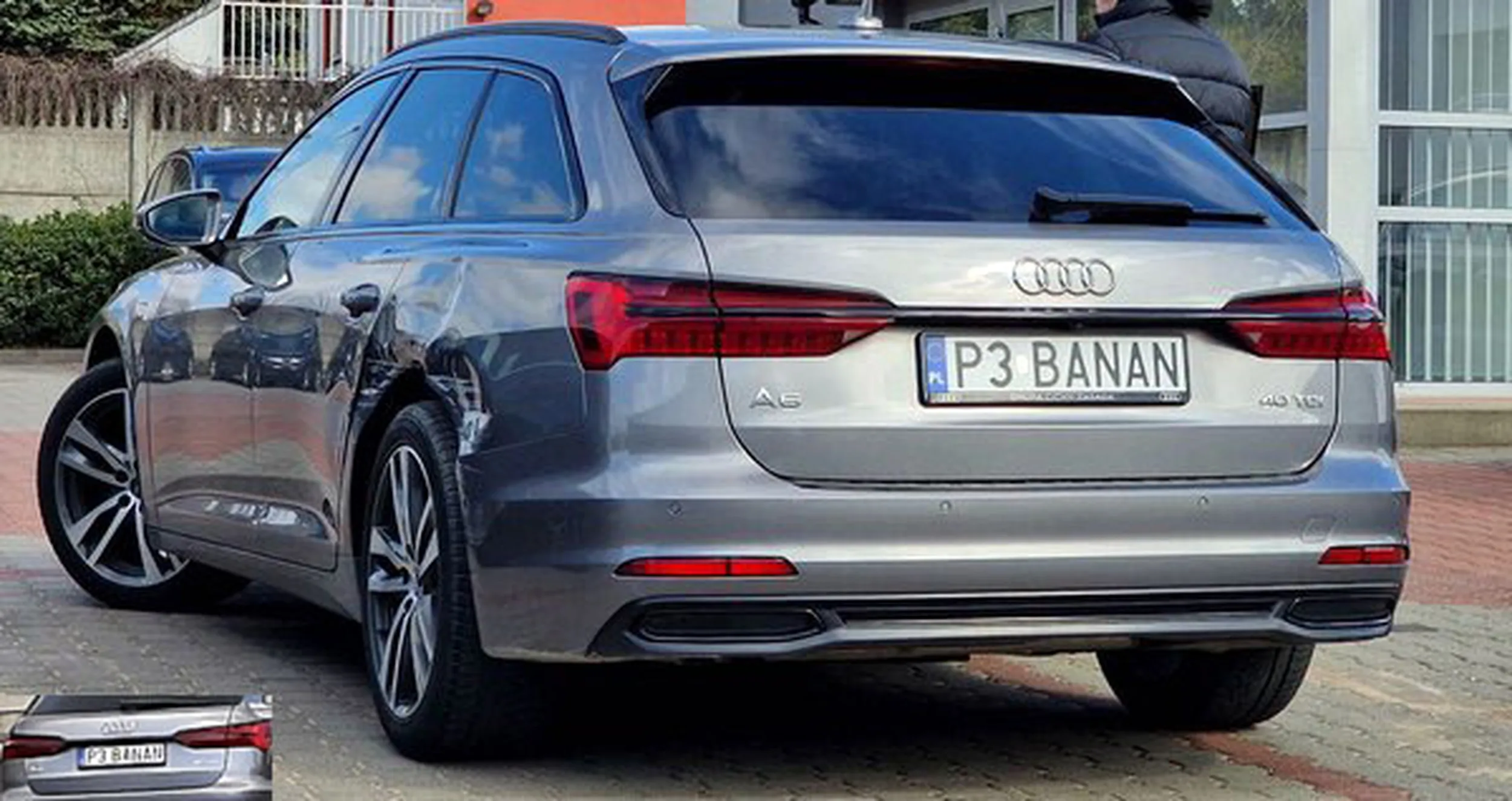 Fajny numer, blacha P3 BANAN