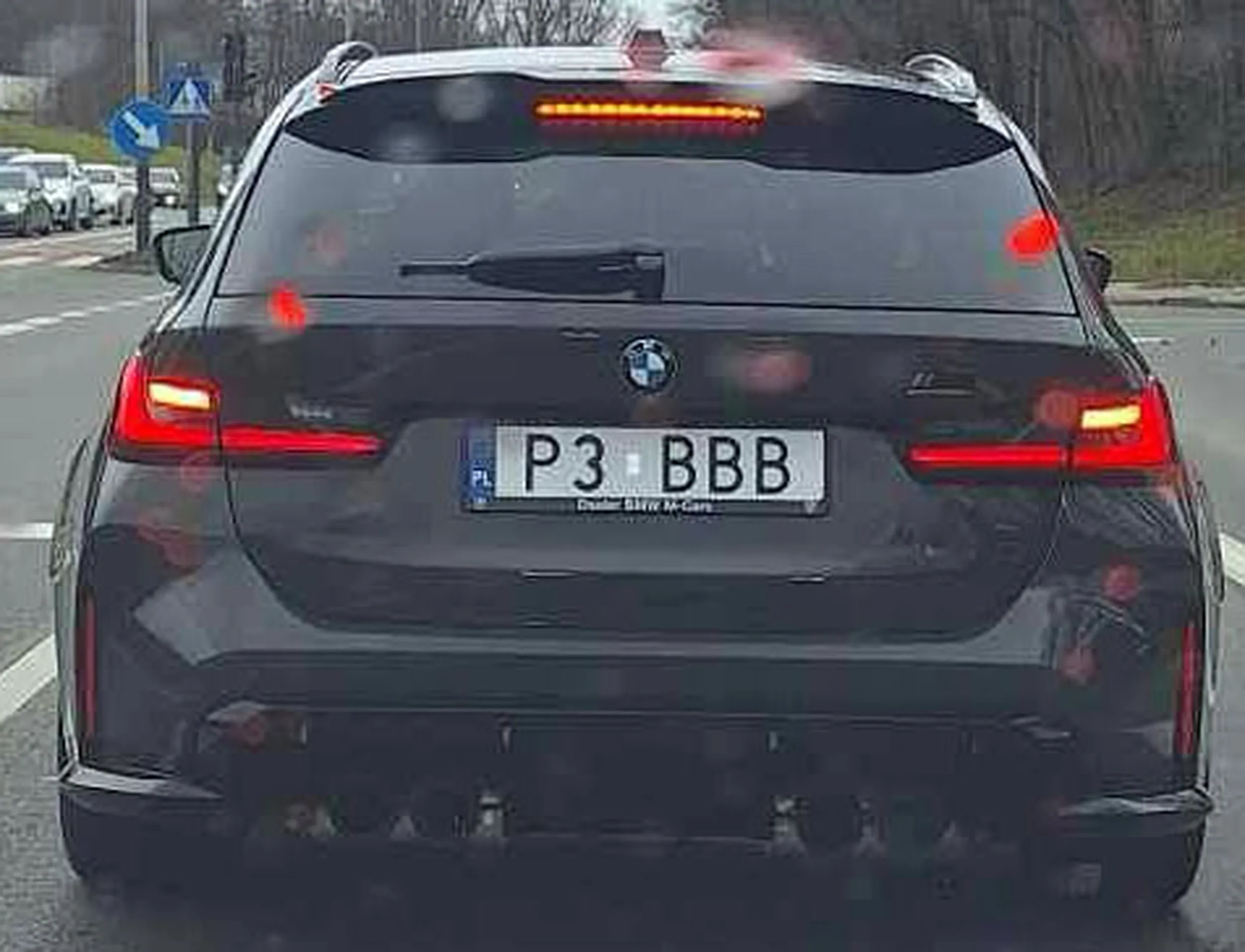 Fajny numer, blacha P3 BBB