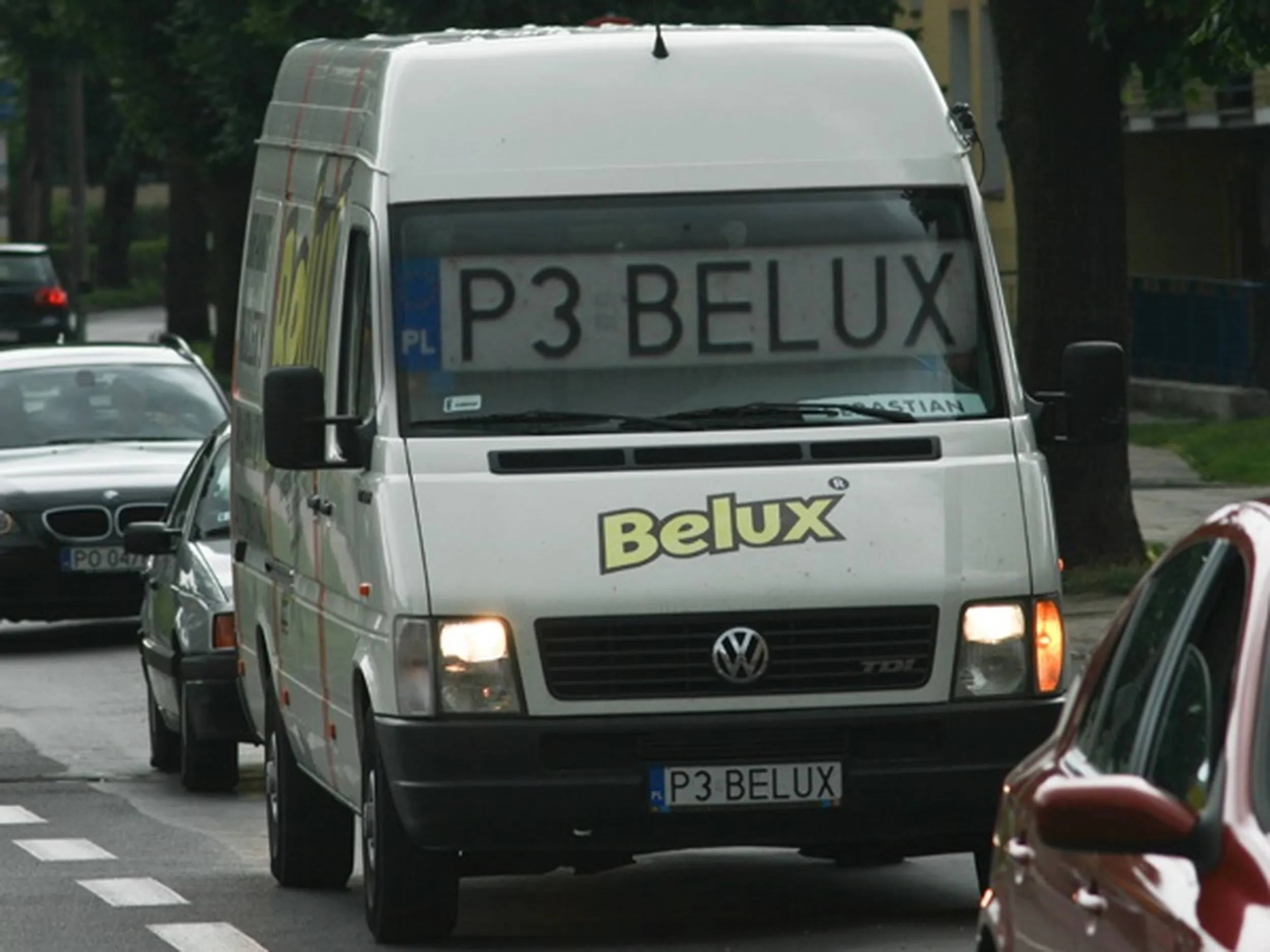 Fajny numer, blacha P3 BELUX