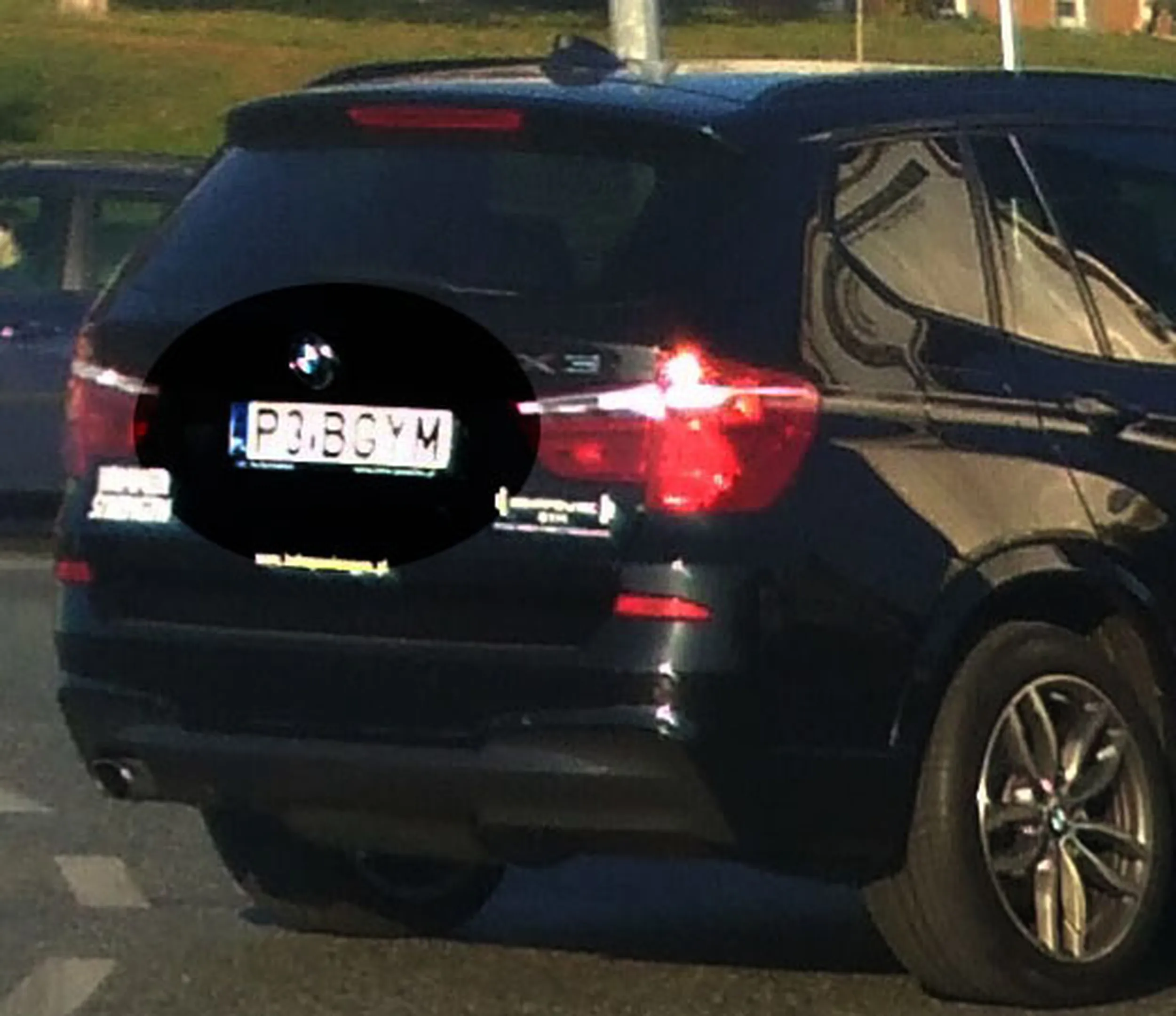 Fajny numer, blacha P3 BGYM