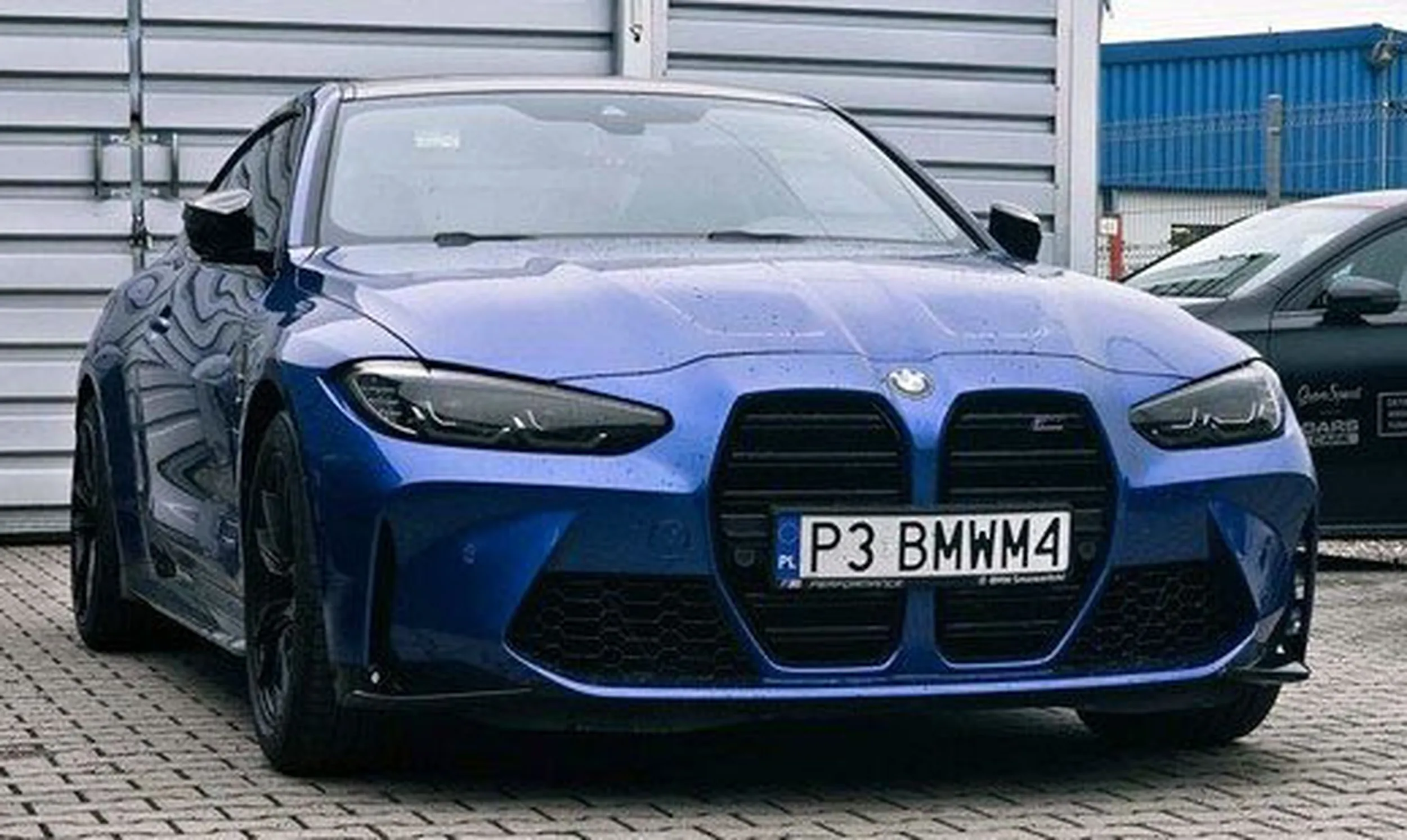 Fajny numer, blacha P3 BMWM4