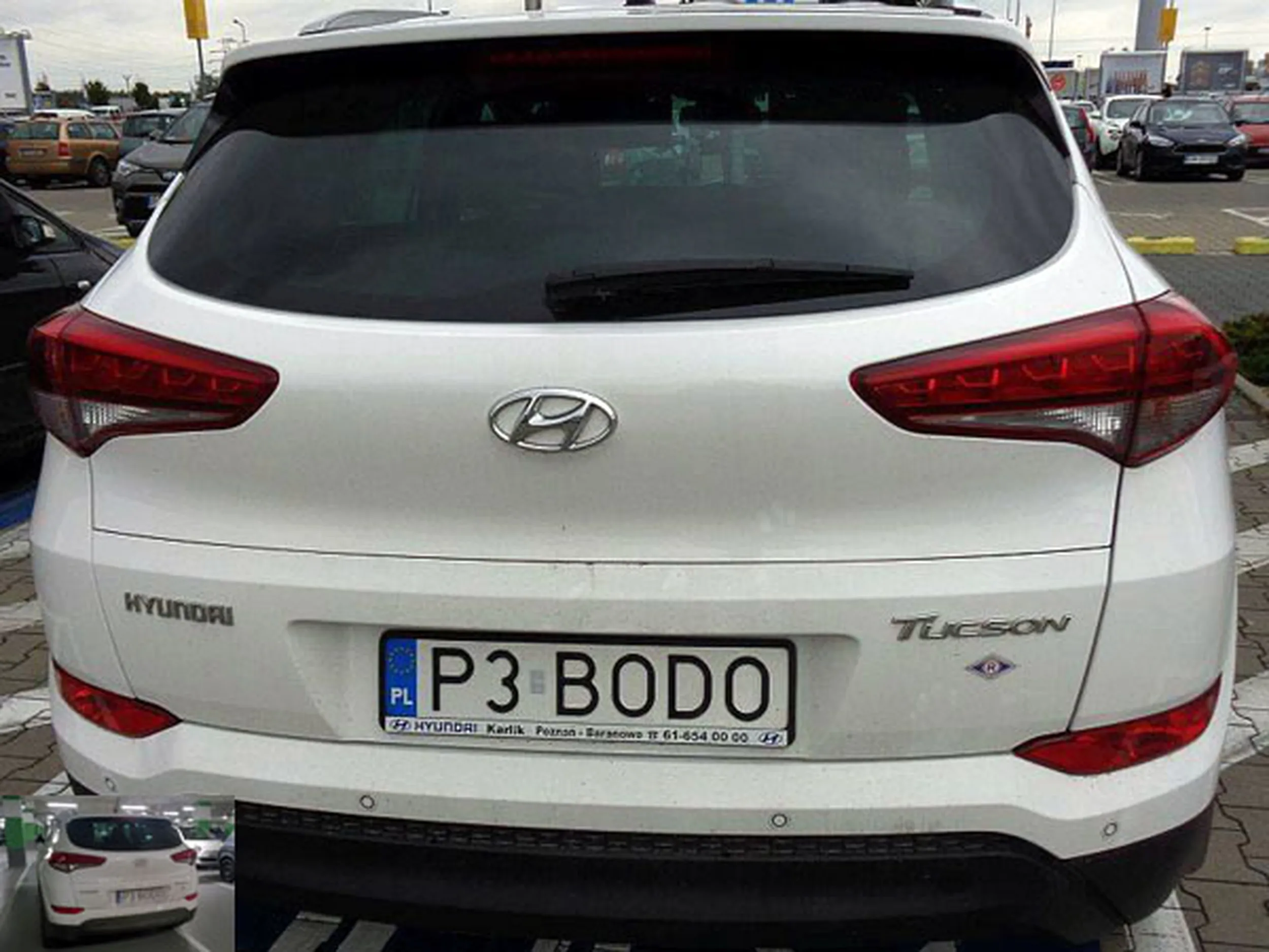 Fajny numer, blacha P3 BODO