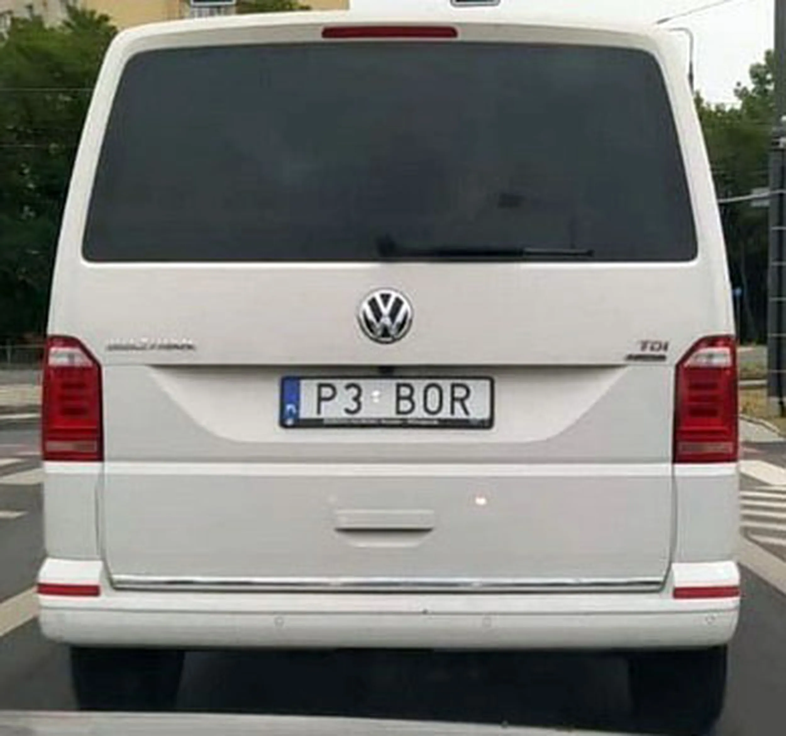 Fajny numer, blacha P3 BOR