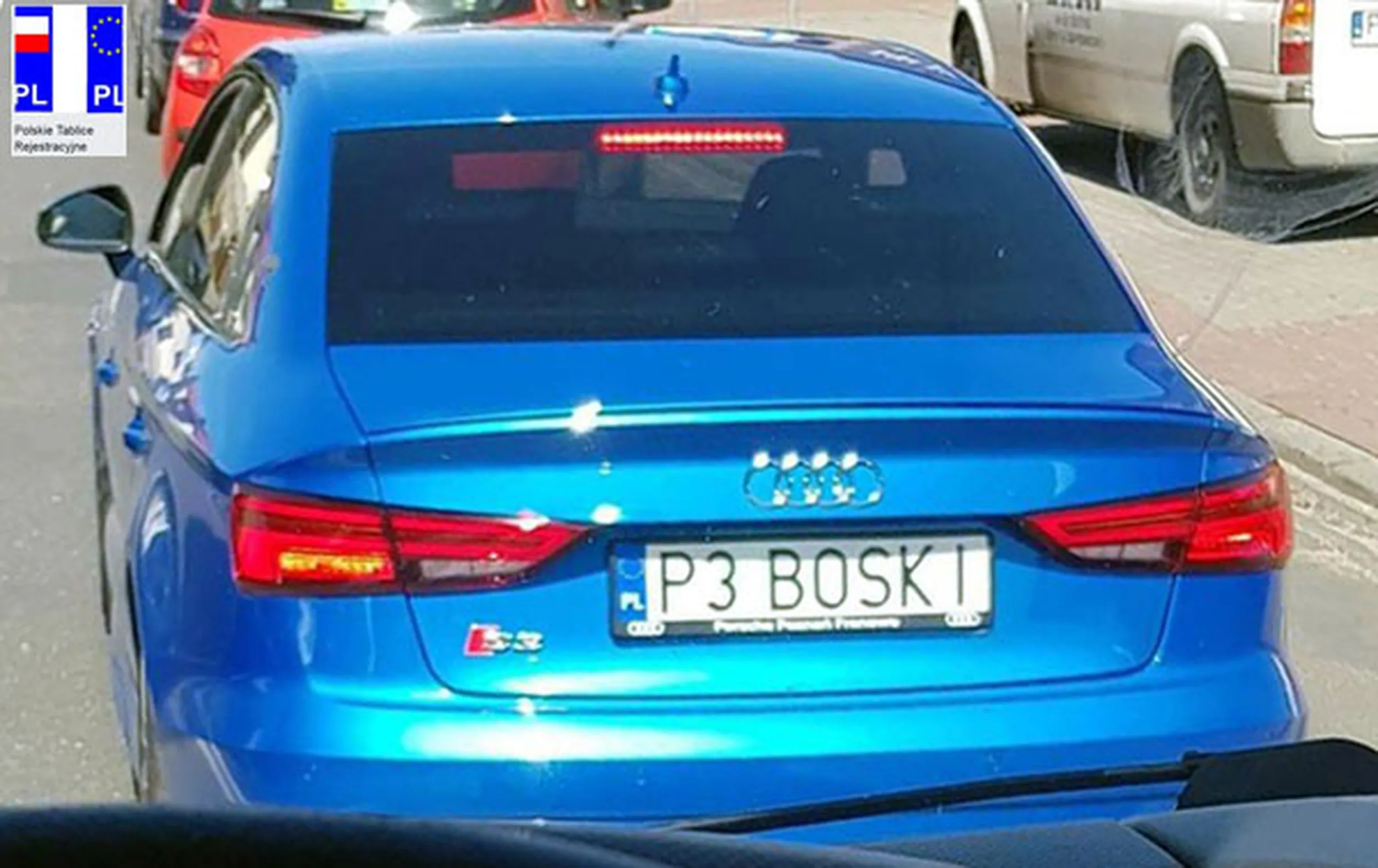 Fajny numer, blacha P3 BOSKI