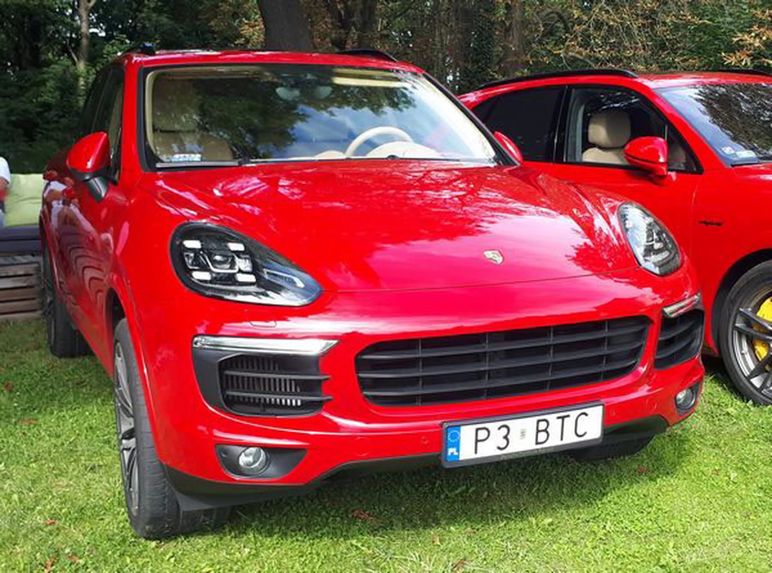 Fajny numer, blacha P3 BTC