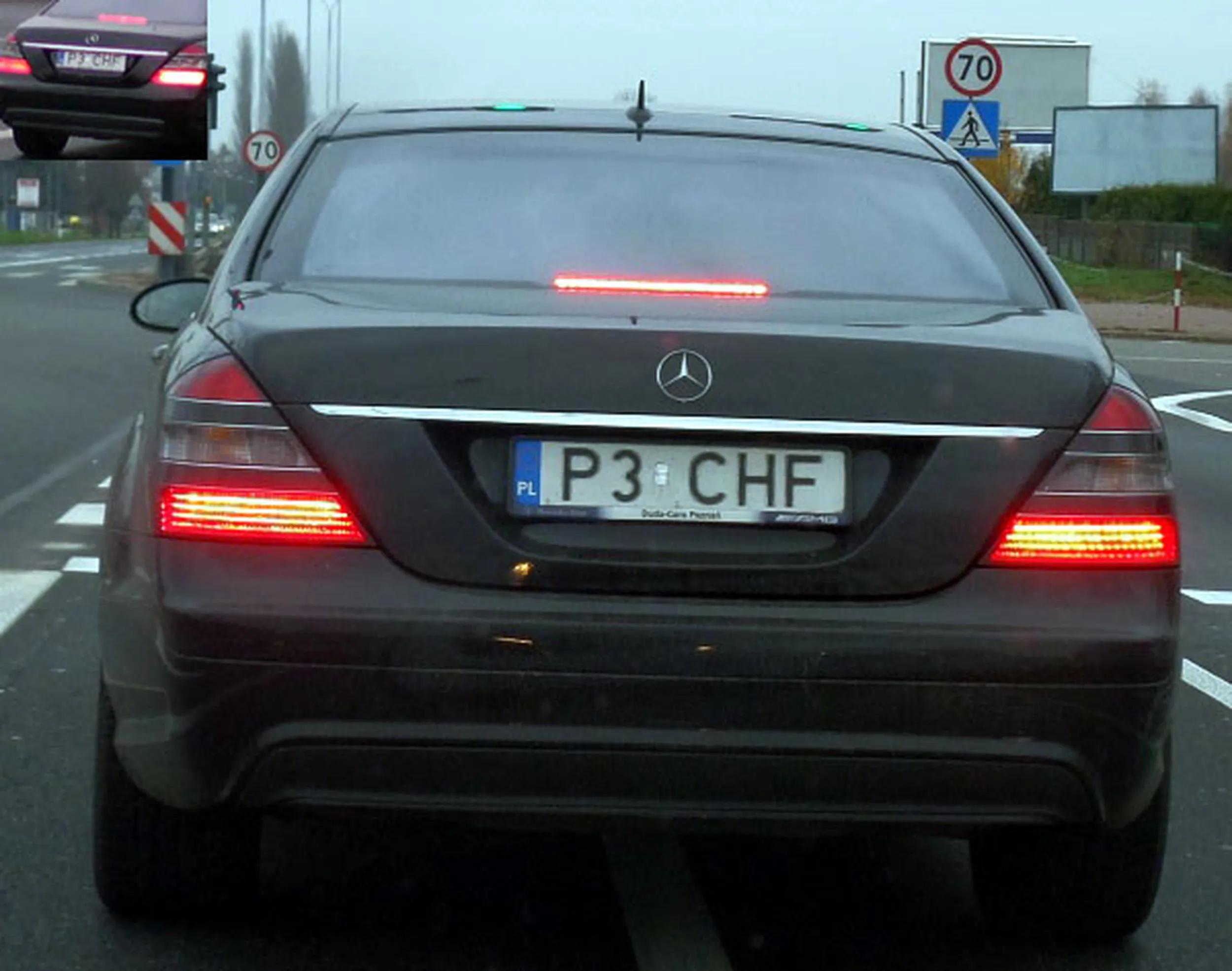 Fajny numer, blacha P3 CHF