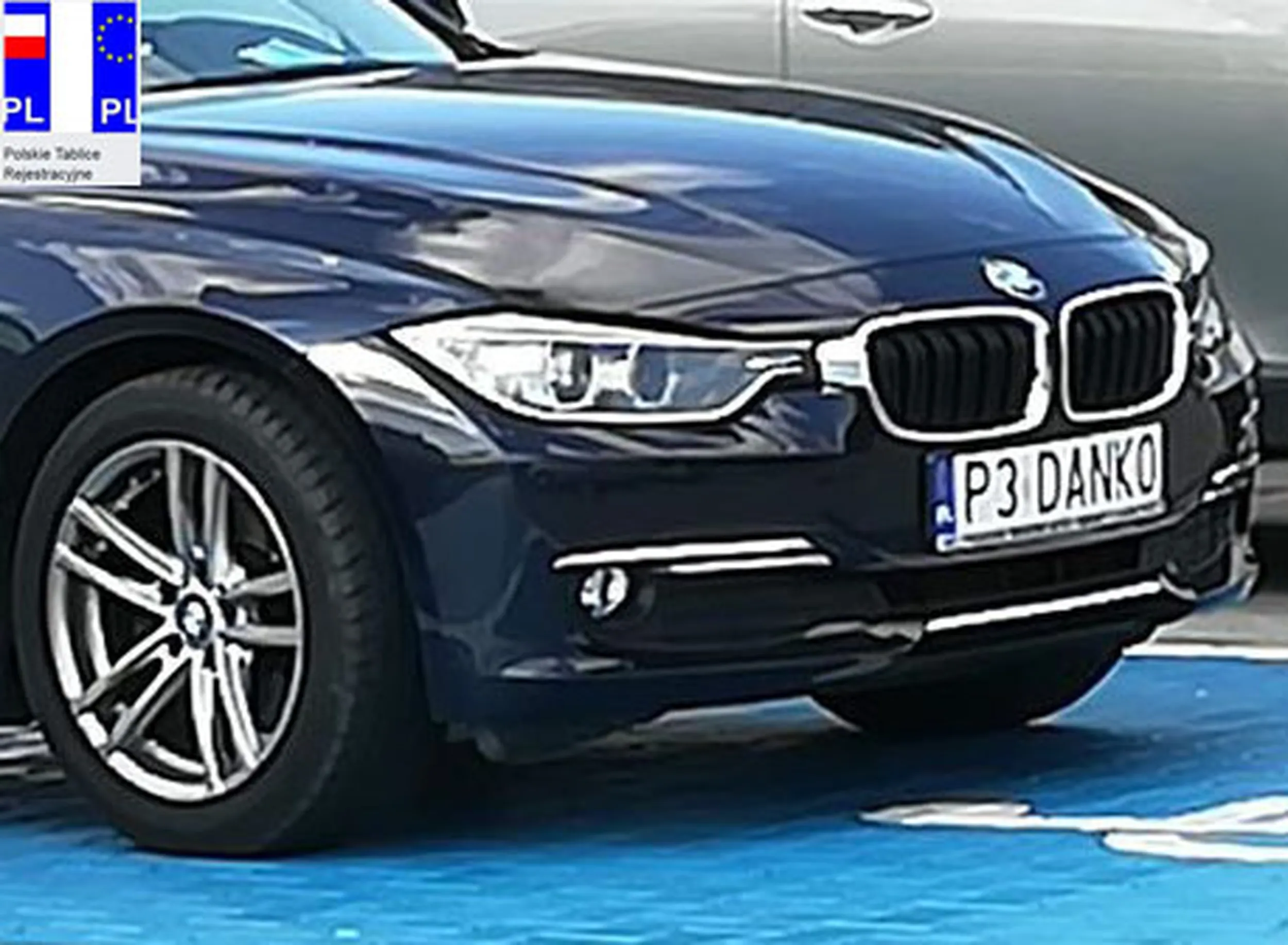 Fajny numer, blacha P3 DANKO