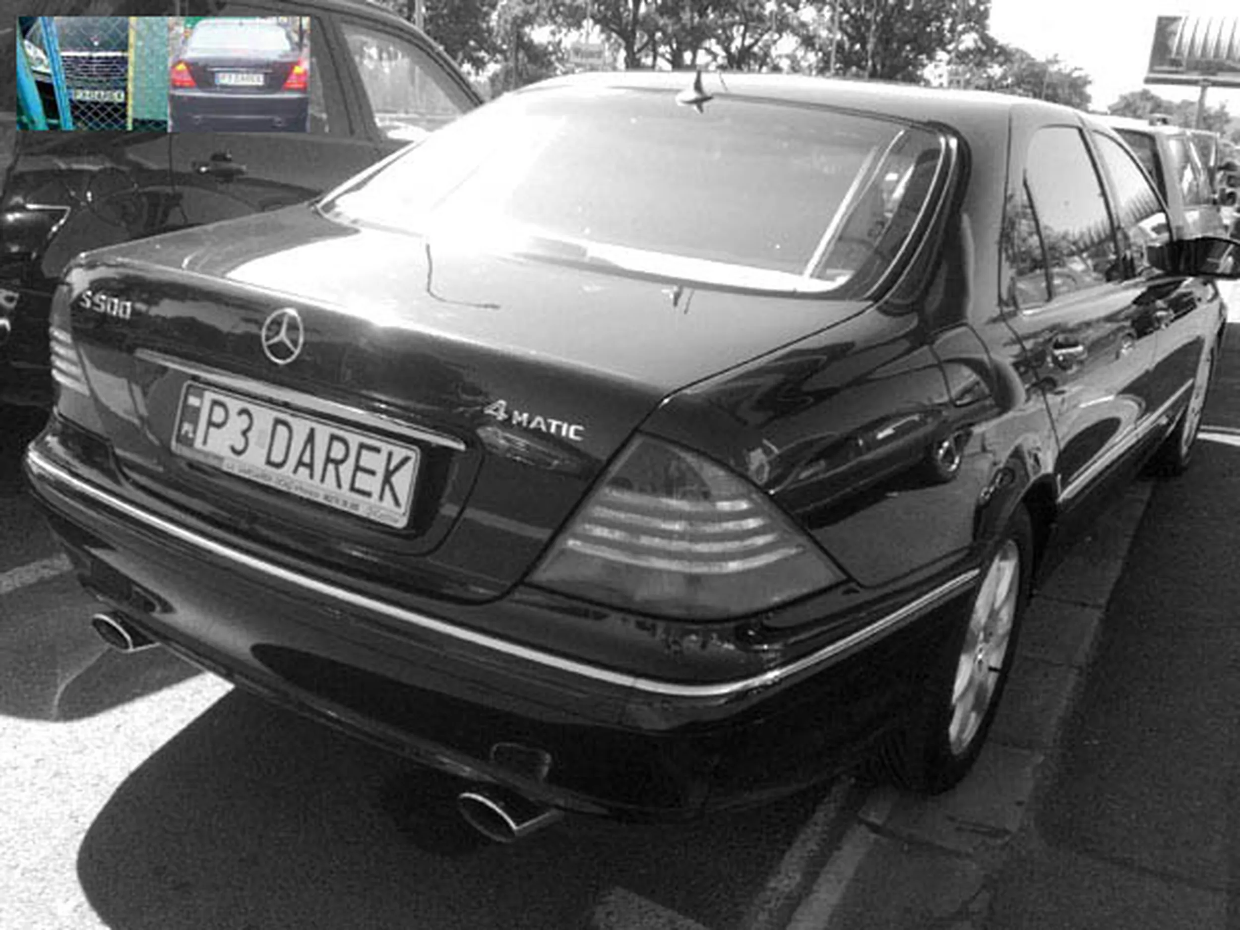 Fajny numer, blacha P3 DAREK