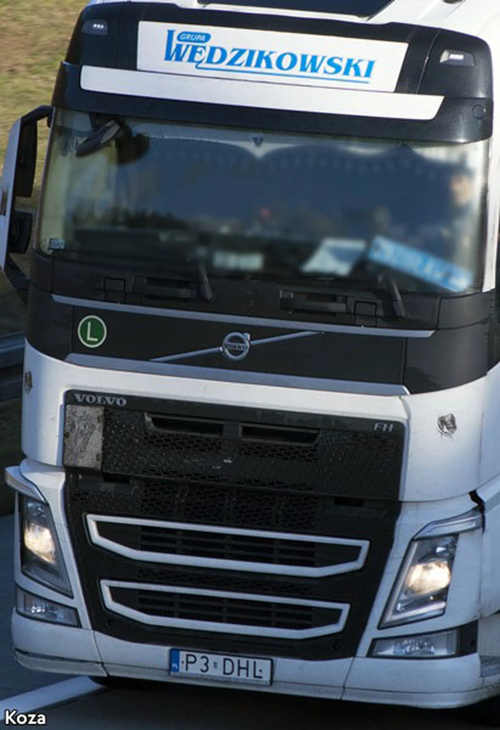 Fajny numer, blacha P3 DHL