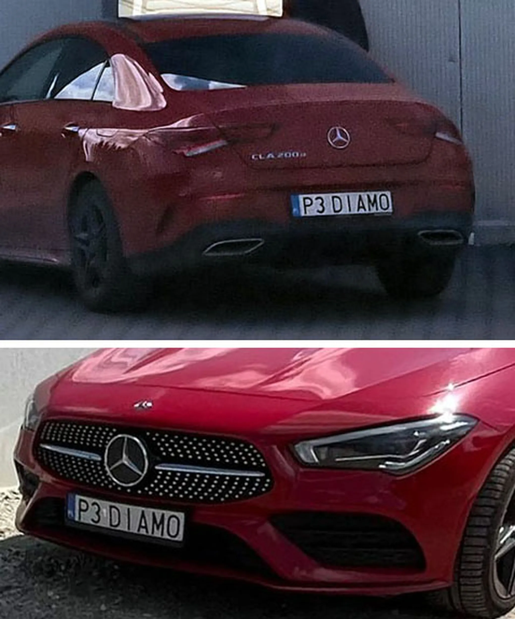 Fajny numer, blacha P3 DIAMO