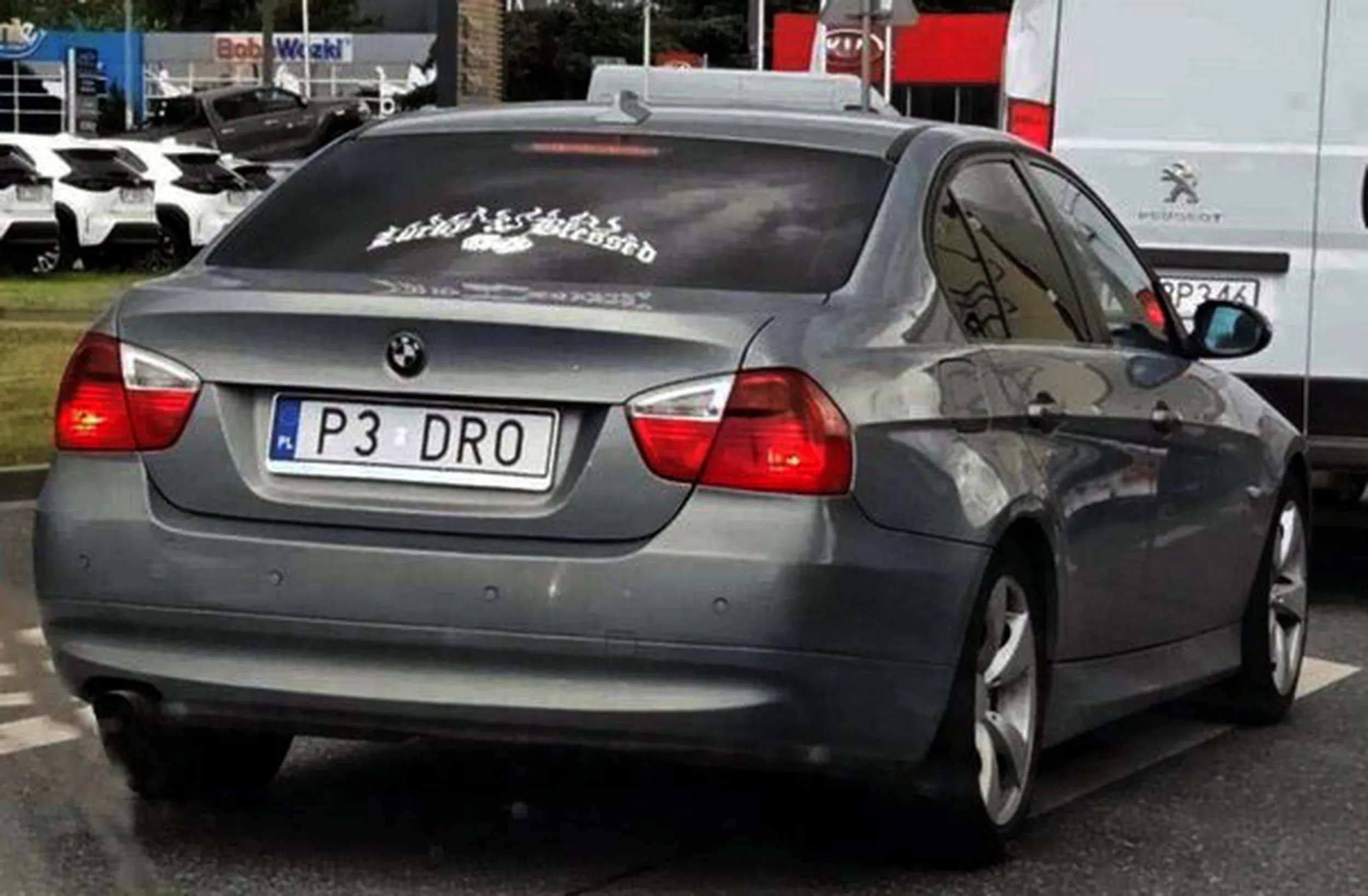 Fajny numer, blacha P3 DRO