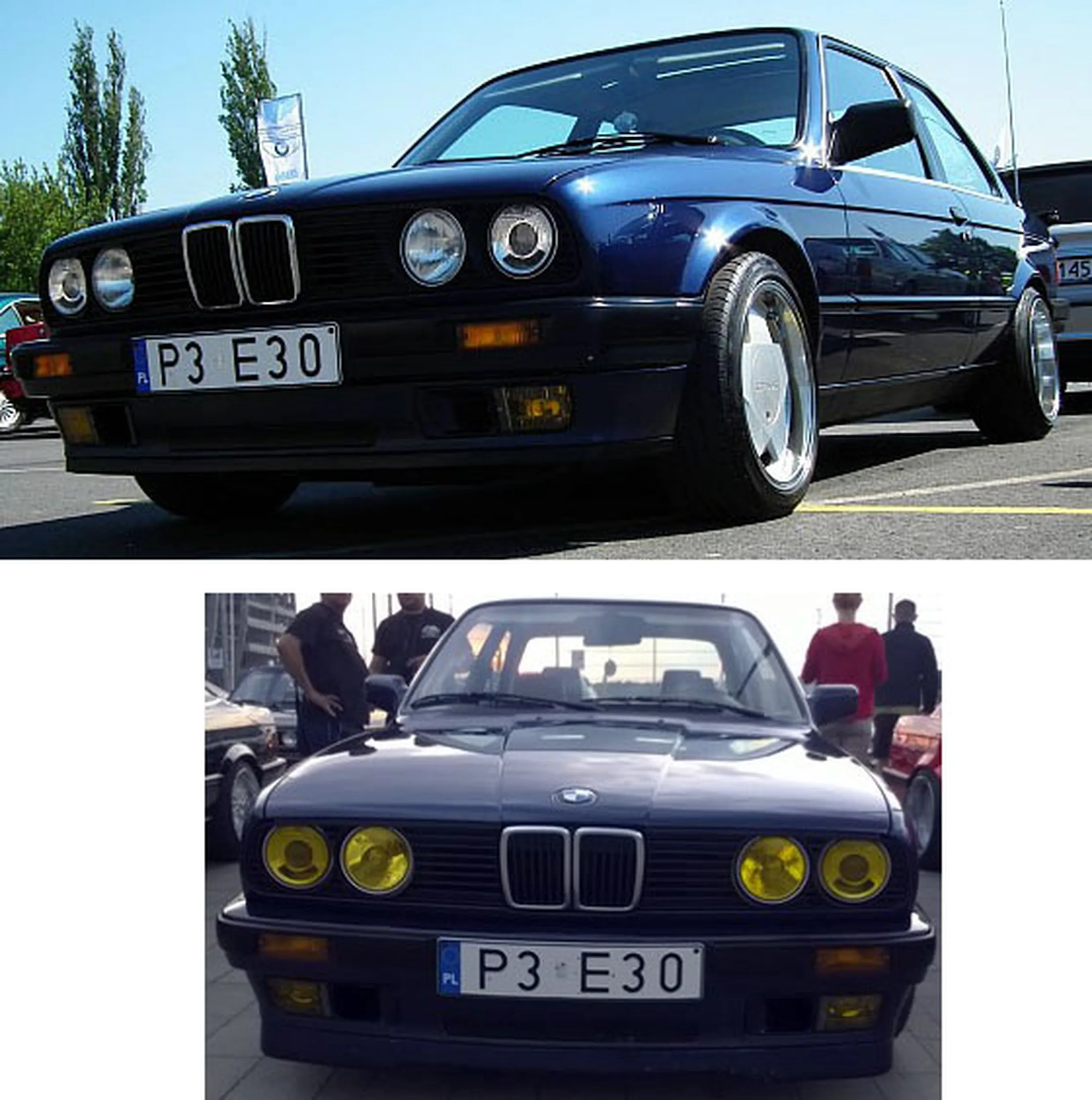 Fajny numer, blacha P3 E30