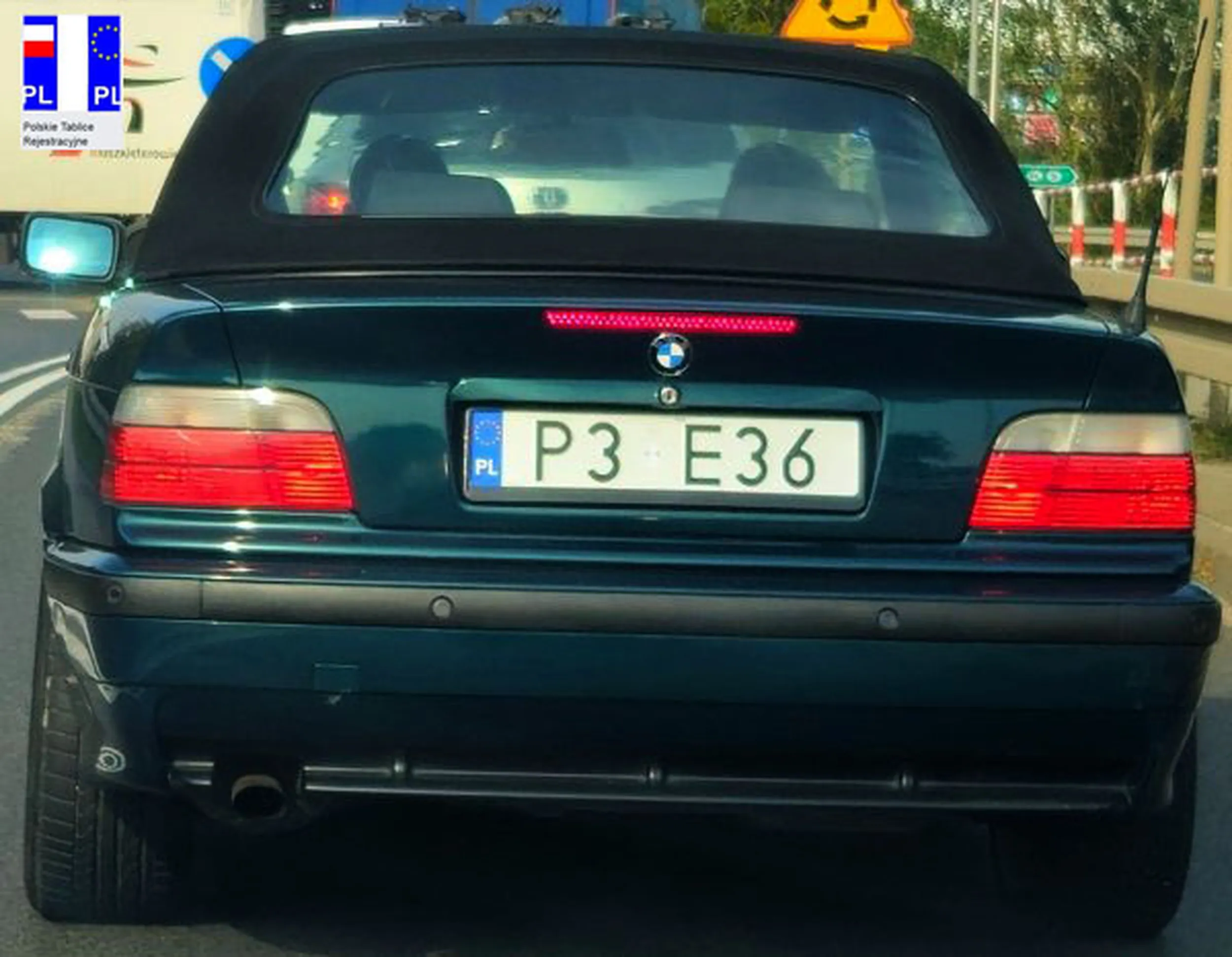 Fajny numer, blacha P3 E36