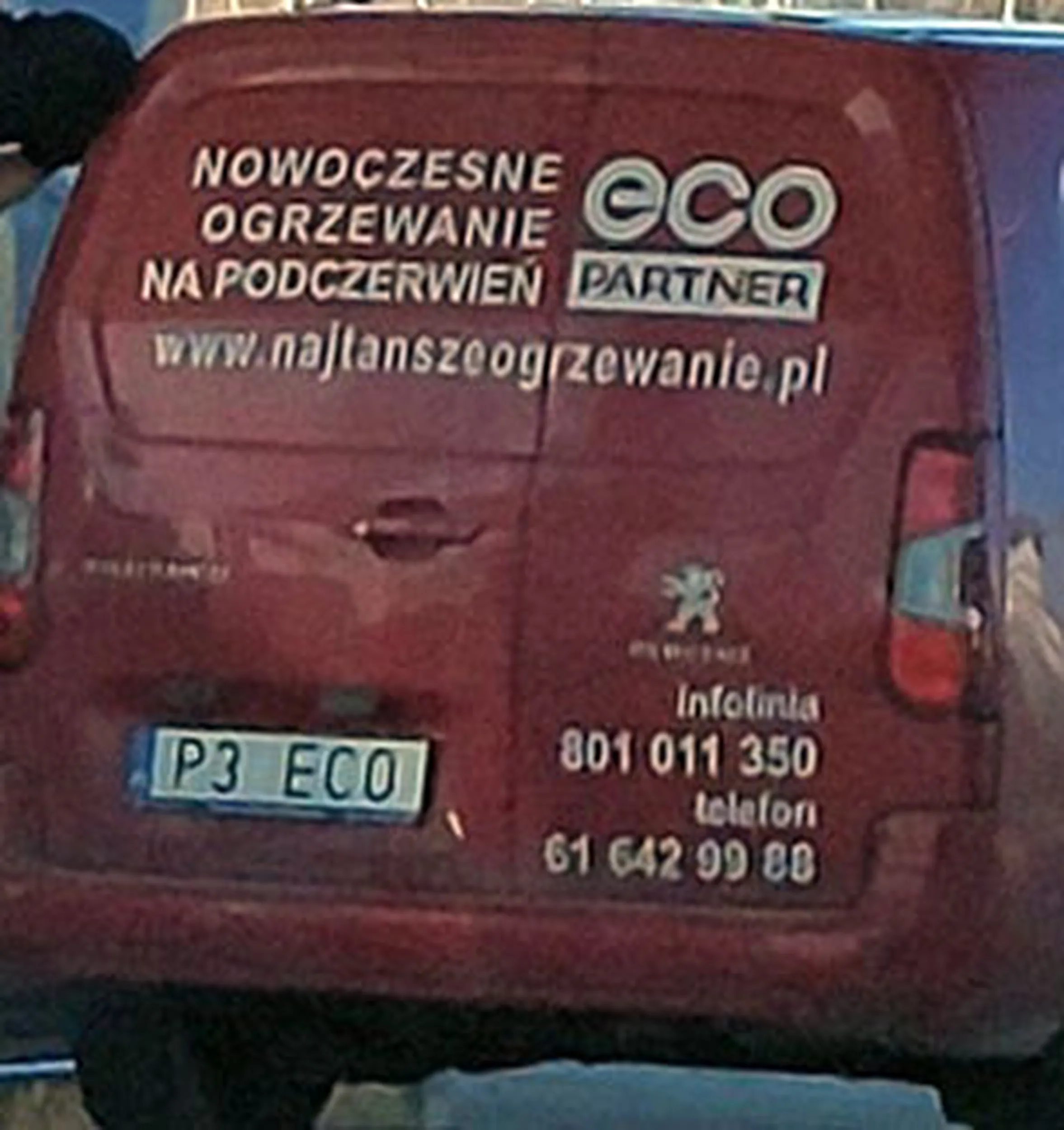 Fajny numer, blacha P3 ECO