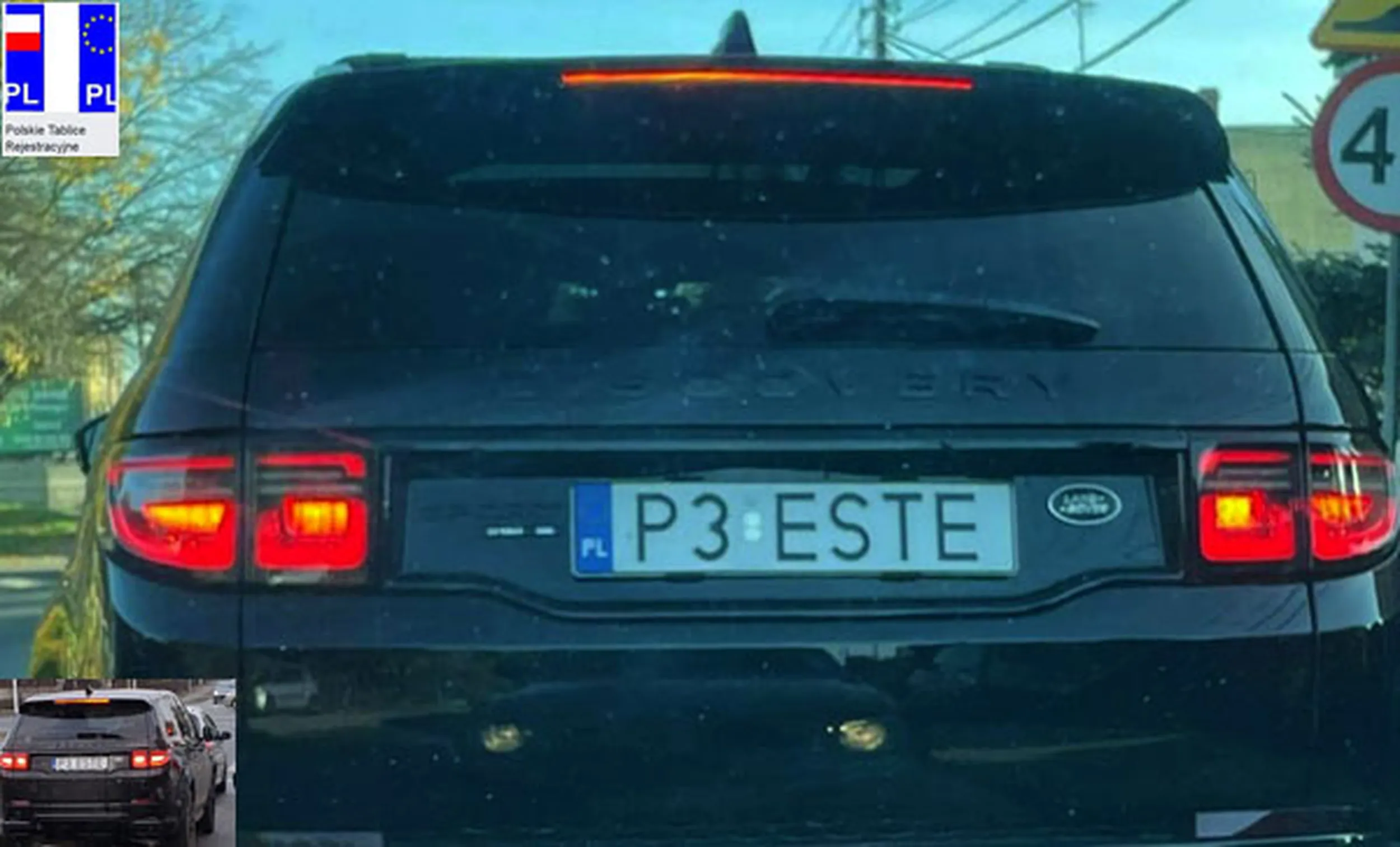 Fajny numer, blacha P3 ESTE