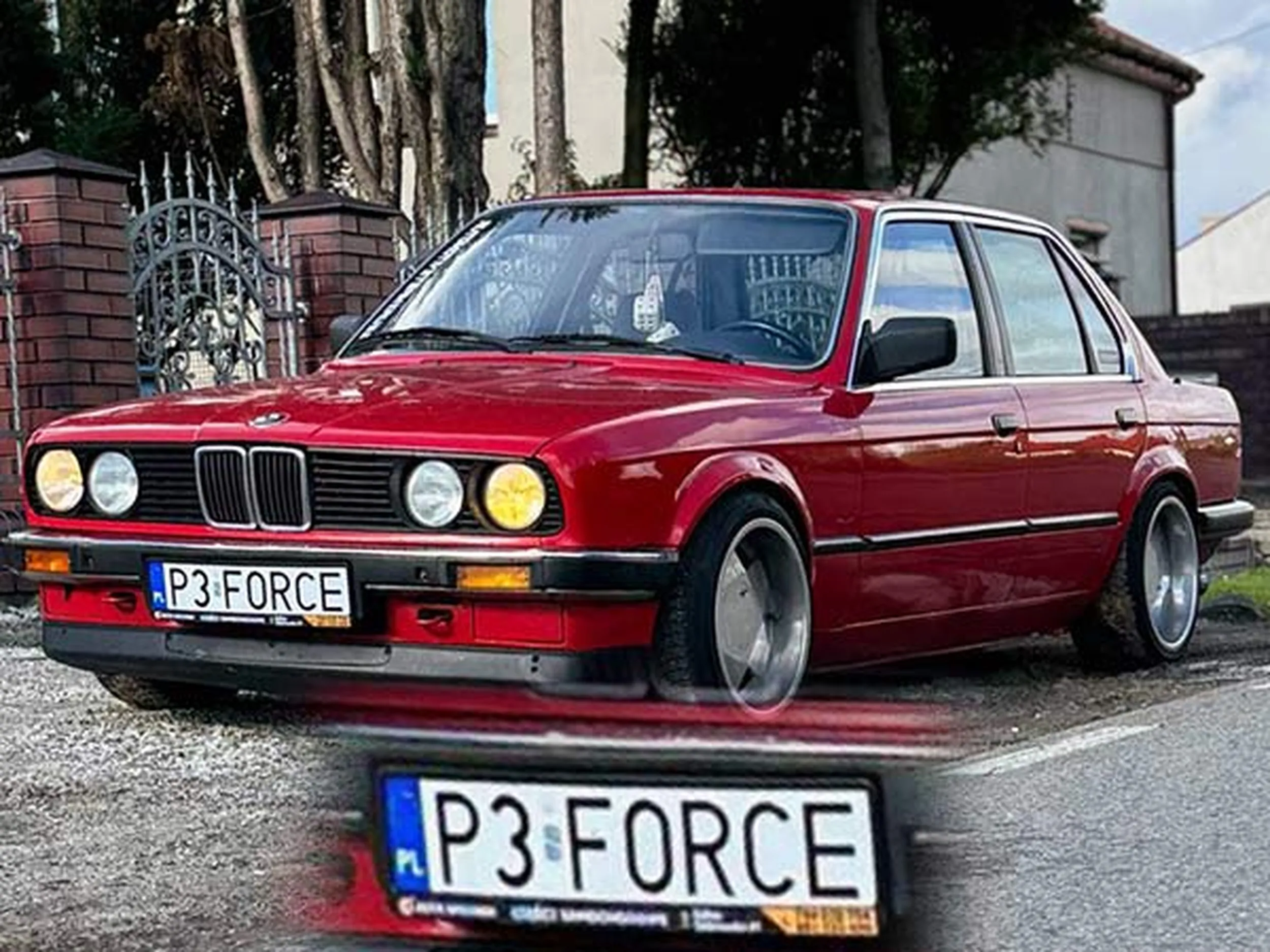 Fajny numer, blacha P3 FORCE