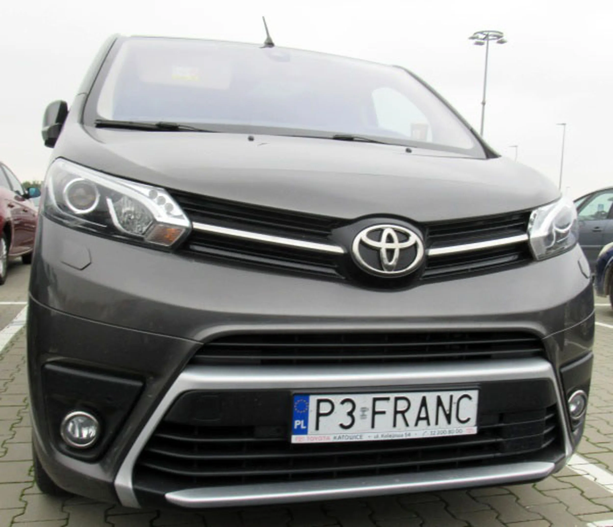 Fajny numer, blacha P3 FRANC