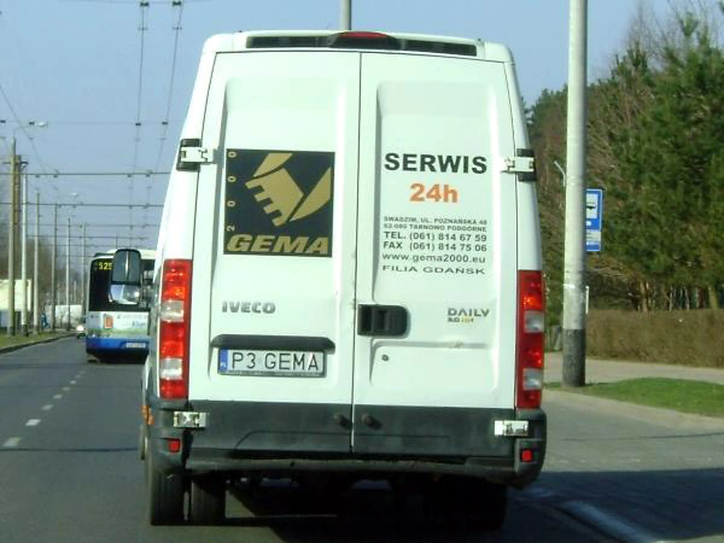 Fajny numer, blacha P3 GEMA