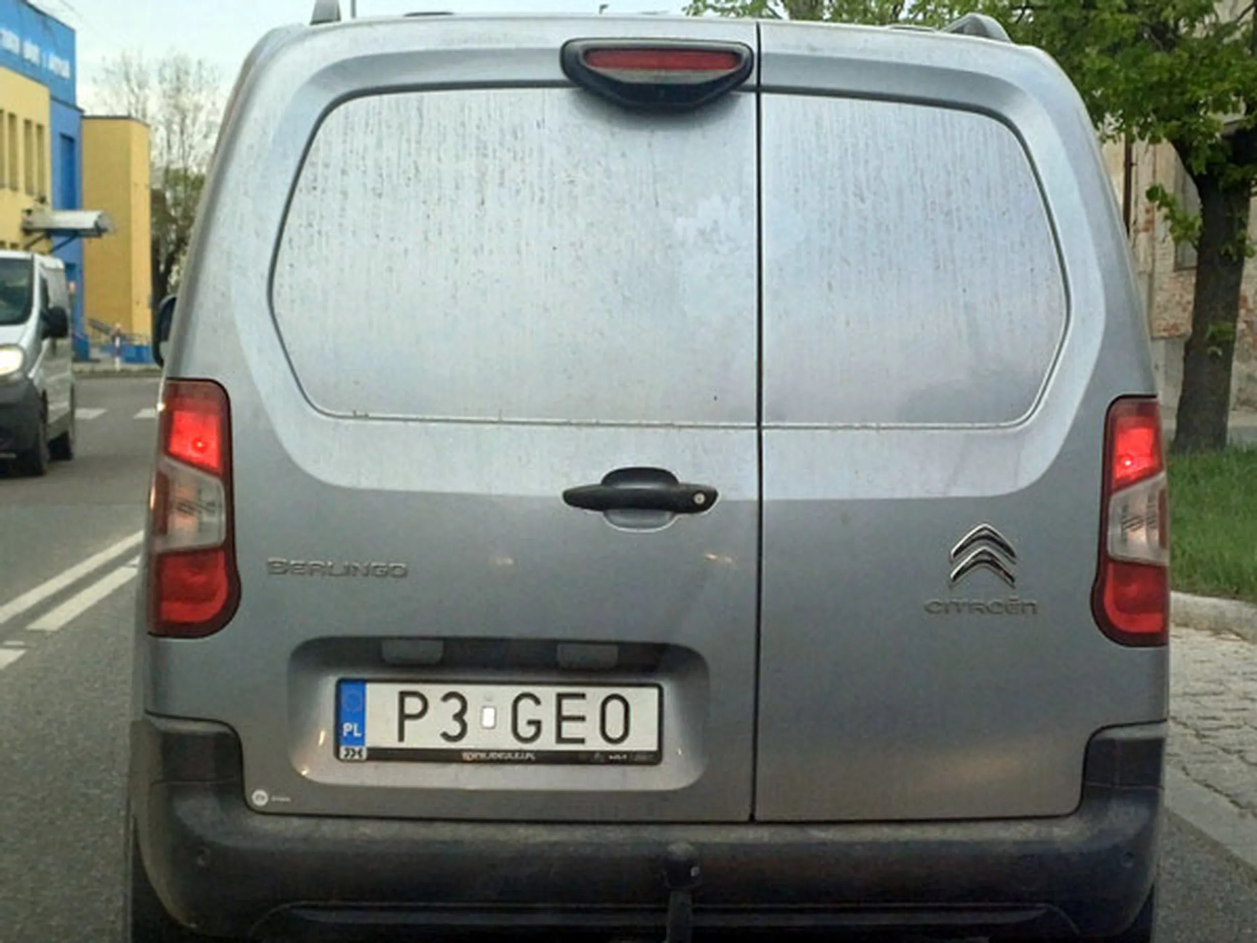 Fajny numer, blacha P3 GEO