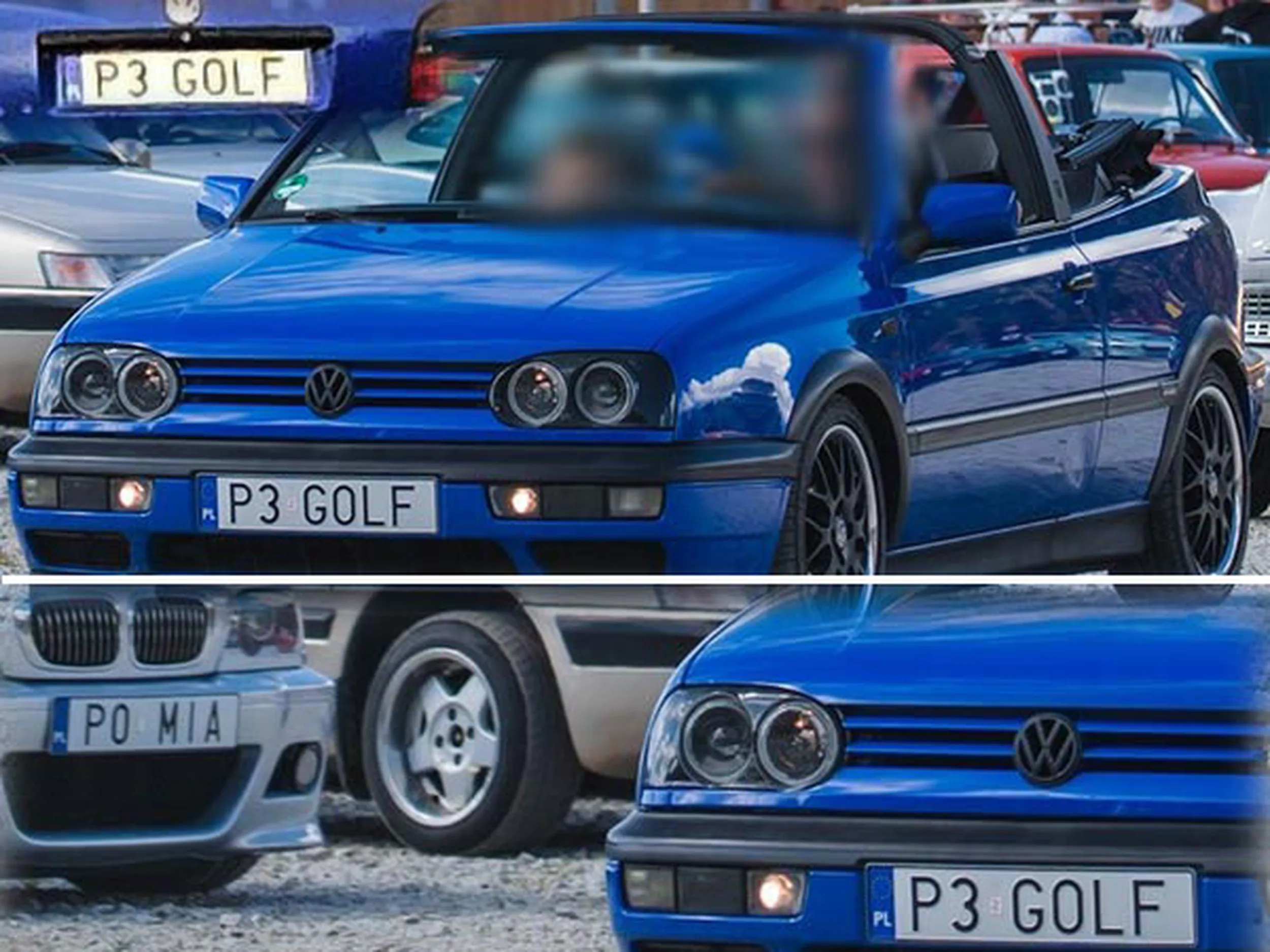 Fajny numer, blacha P3 GOLF