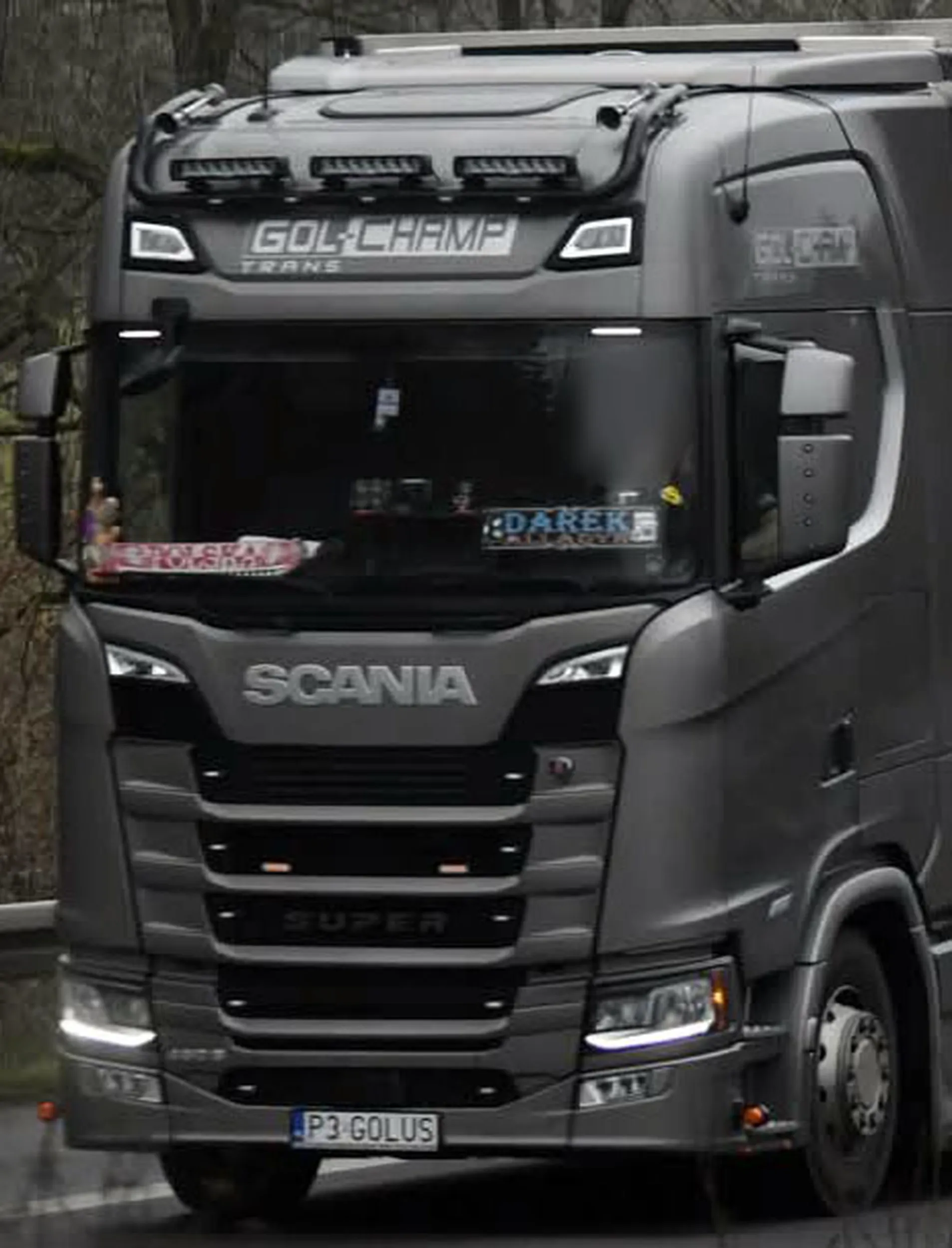 Fajny numer, blacha P3 GOLUS