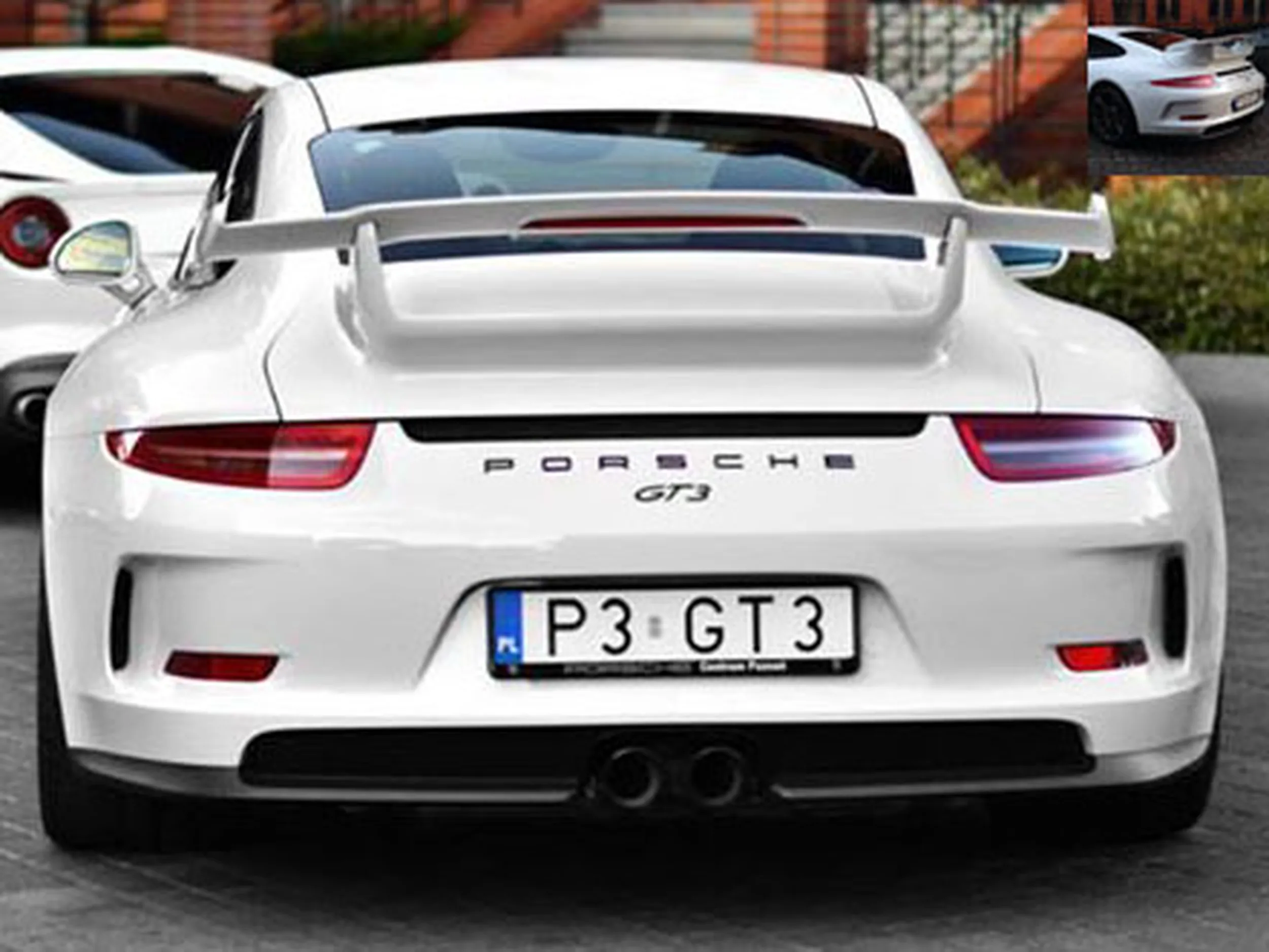Fajny numer, blacha P3 GT3