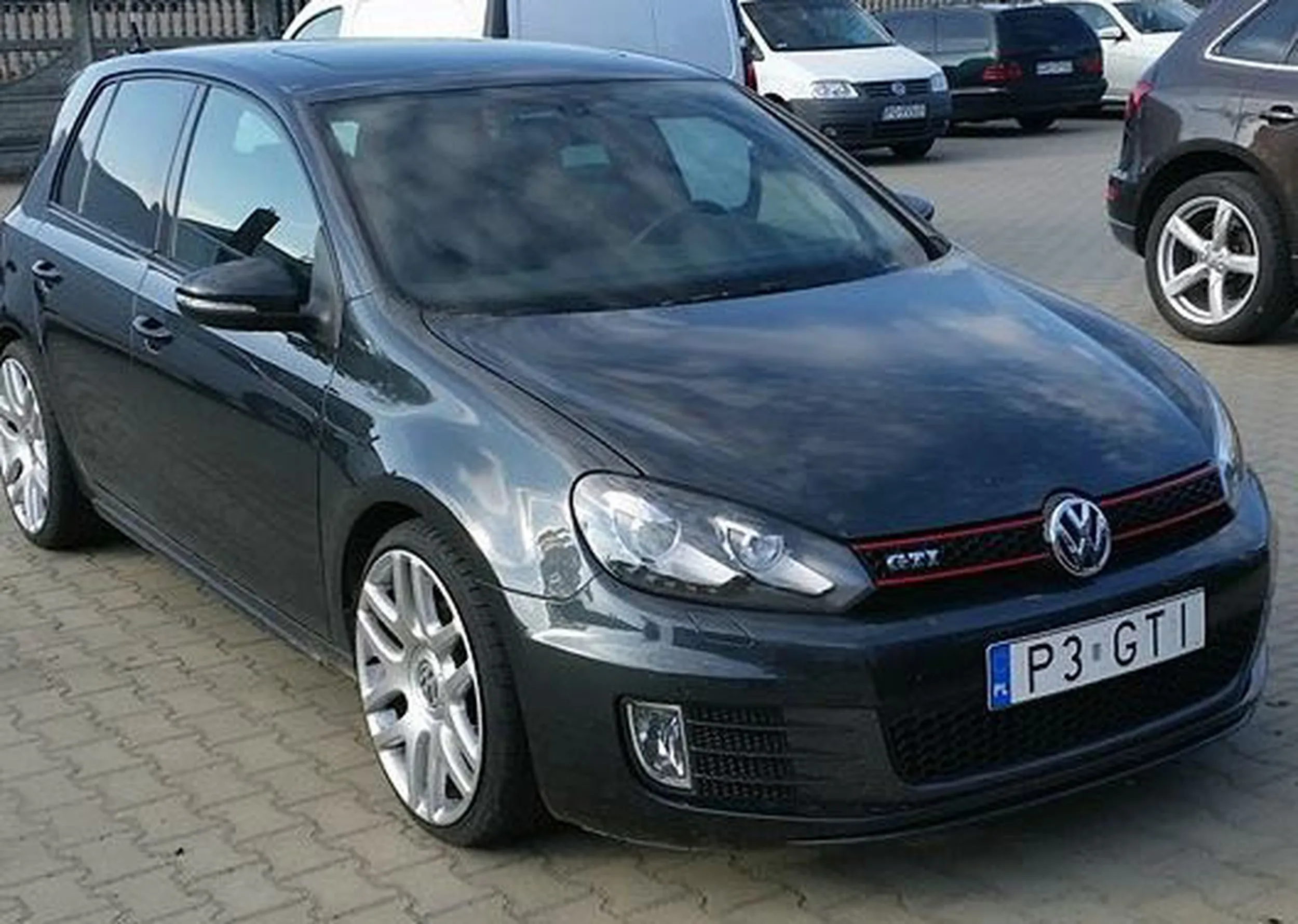 Fajny numer, blacha P3 GTI