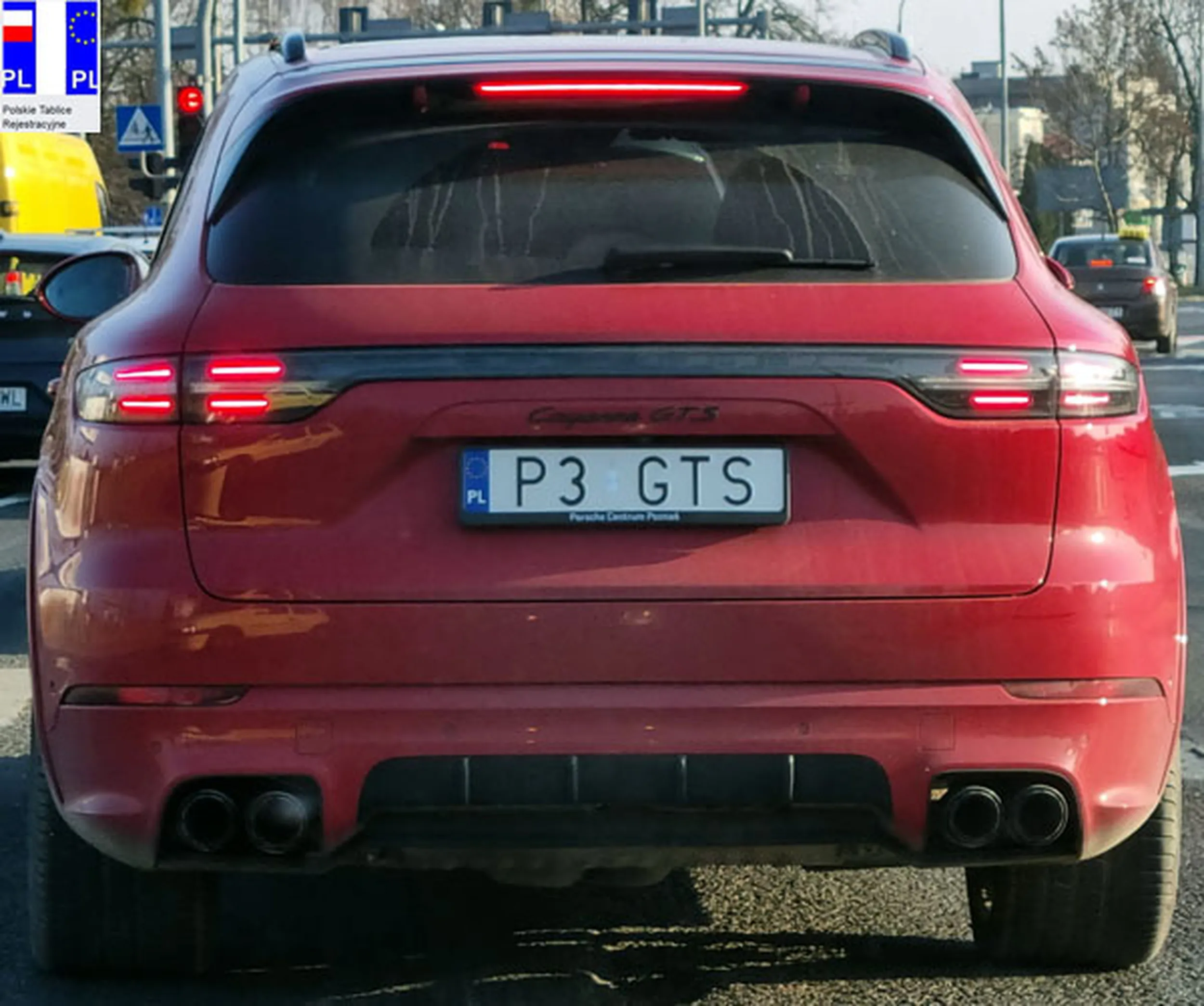 Fajny numer, blacha P3 GTS