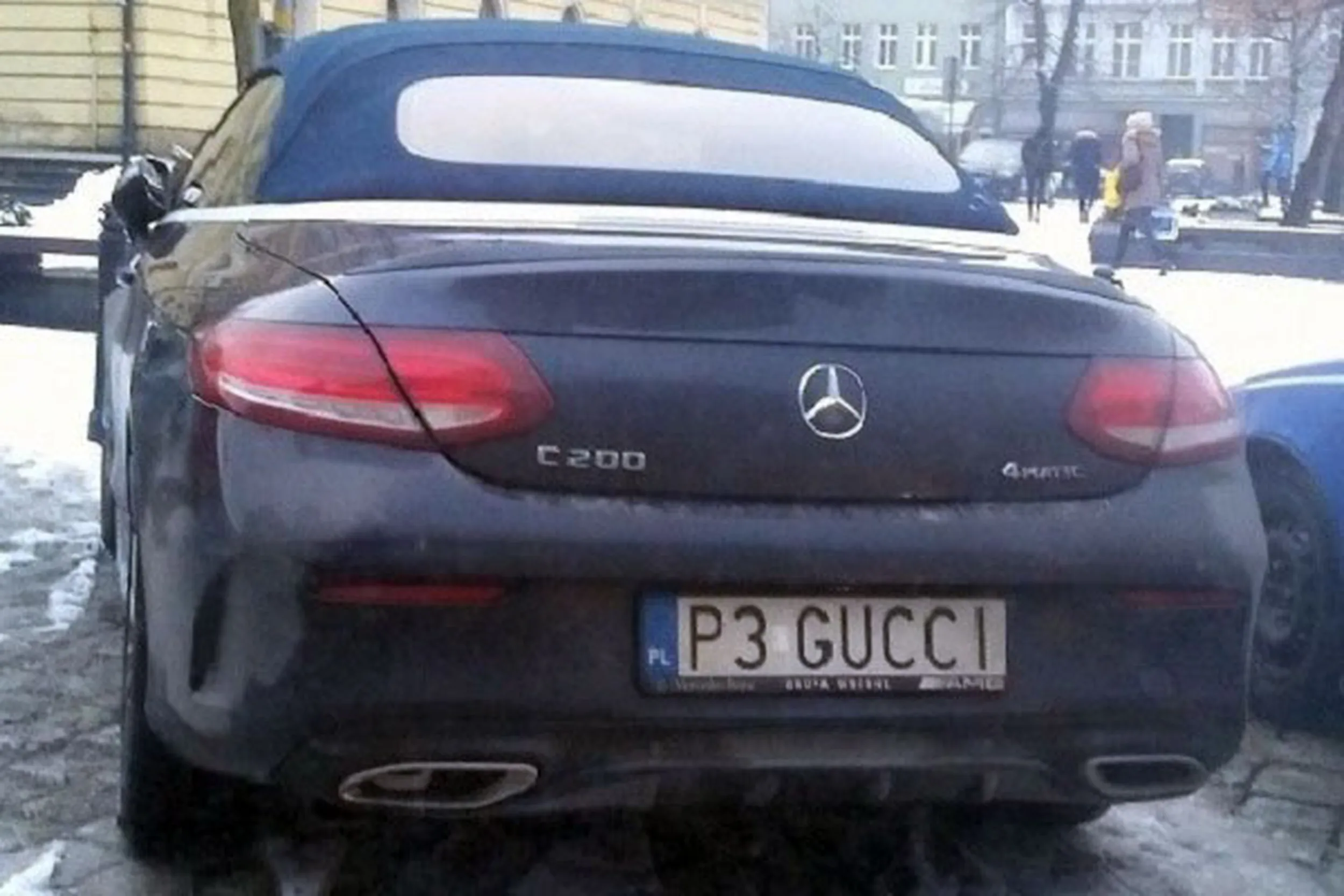 Fajny numer, blacha P3 GUCCI