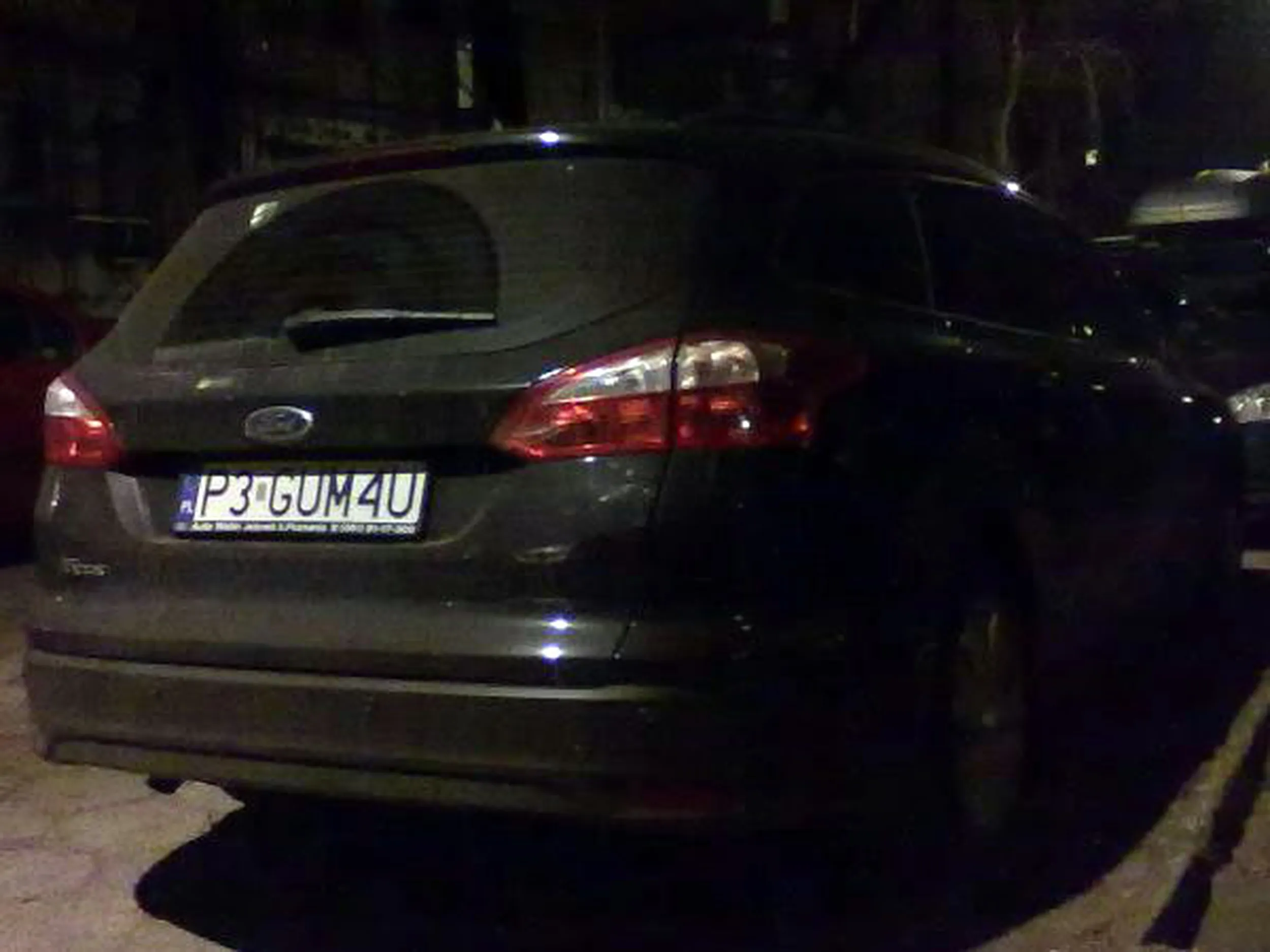 Fajny numer, blacha P3 GUM4U