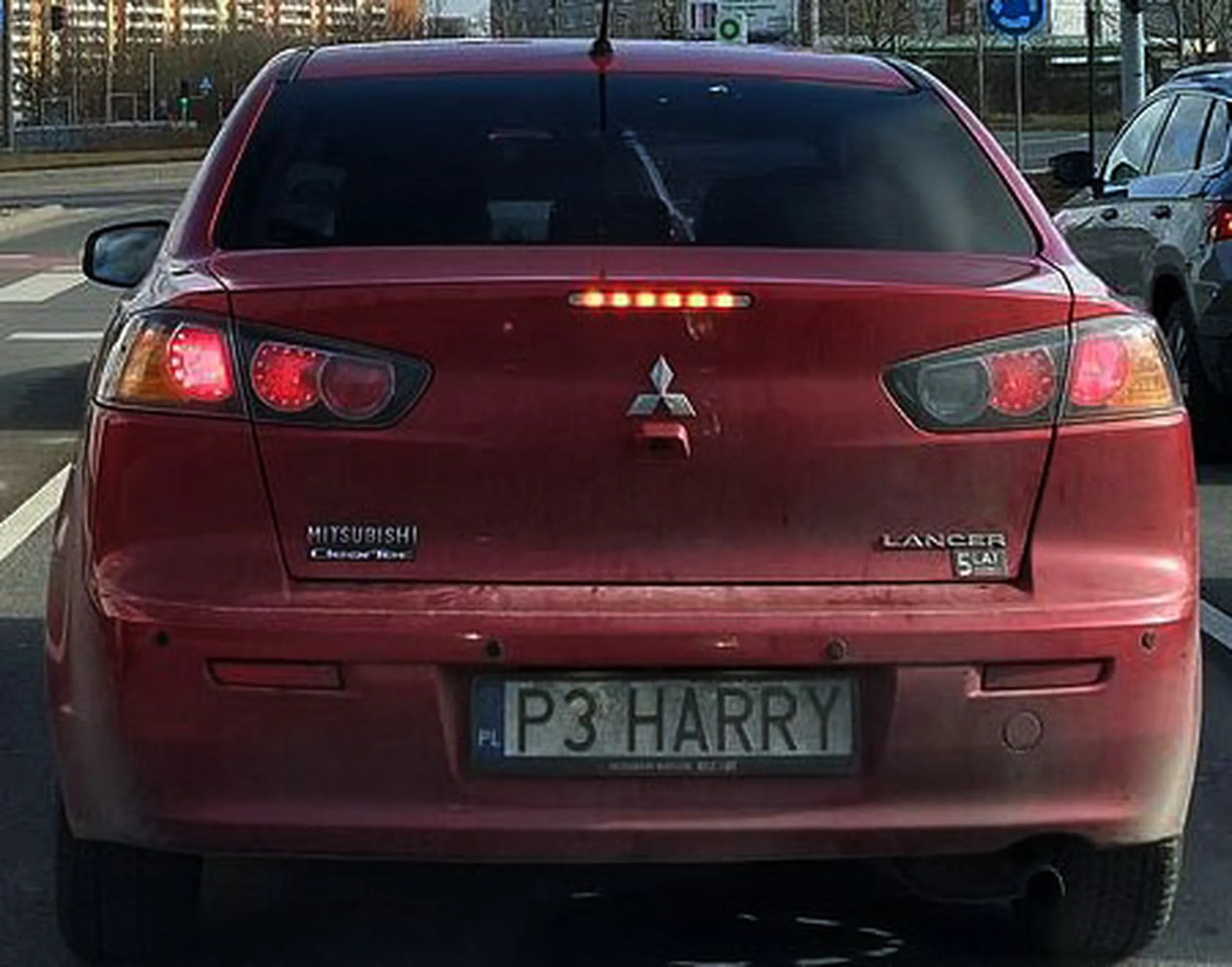 Fajny numer, blacha P3 HARRY