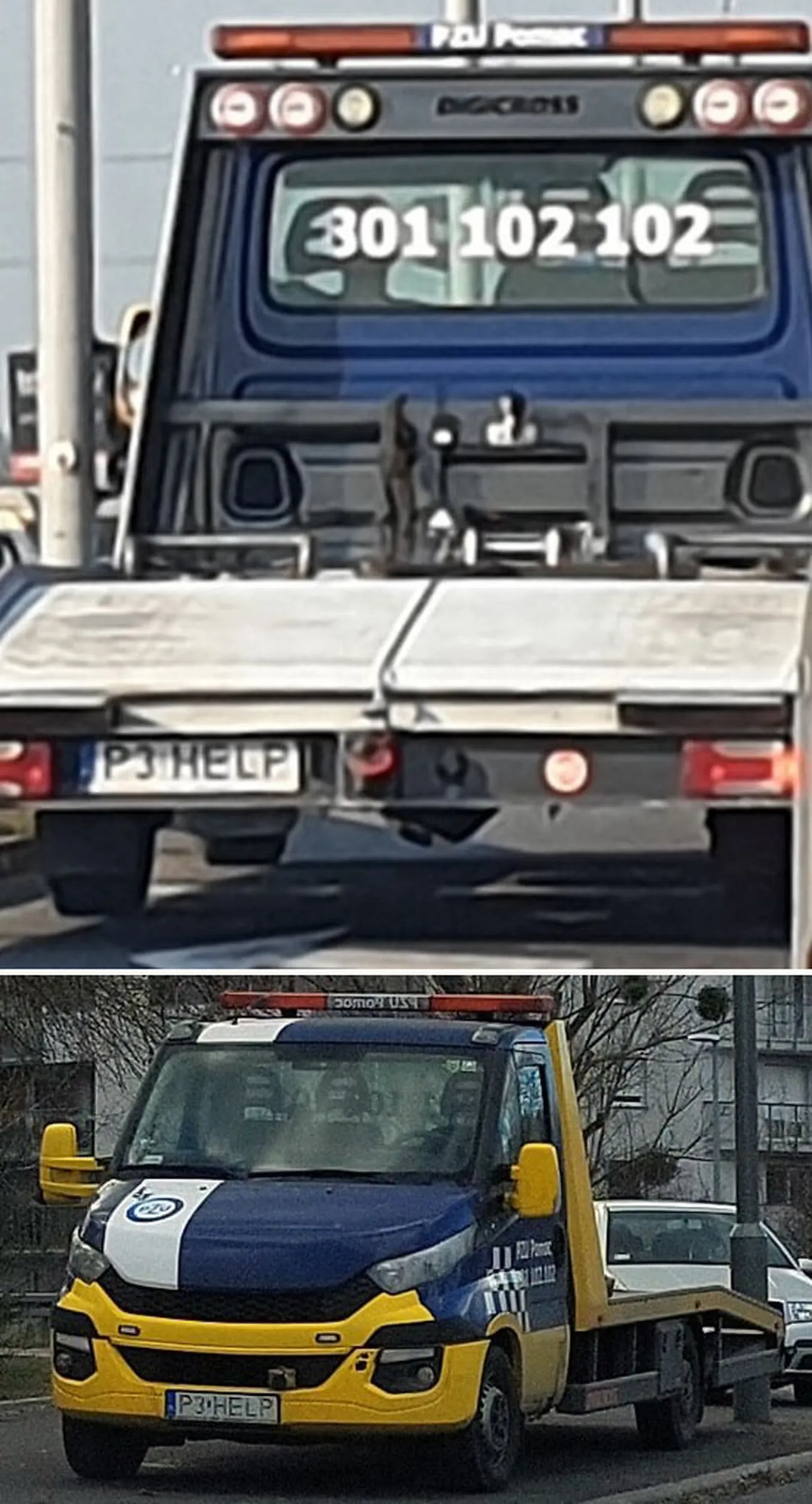 Fajny numer, blacha P3 HELP