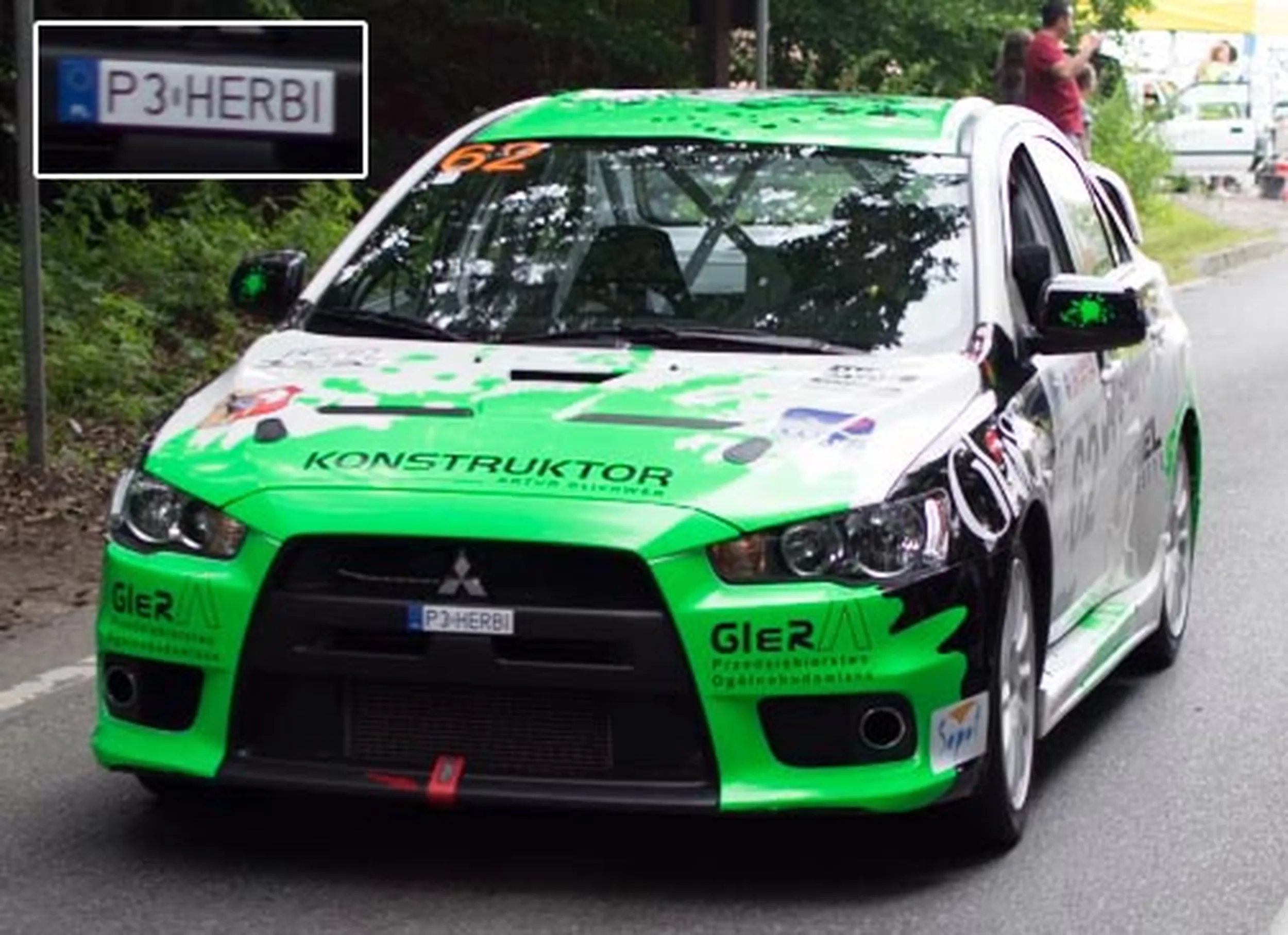 Fajny numer, blacha P3 HERBI