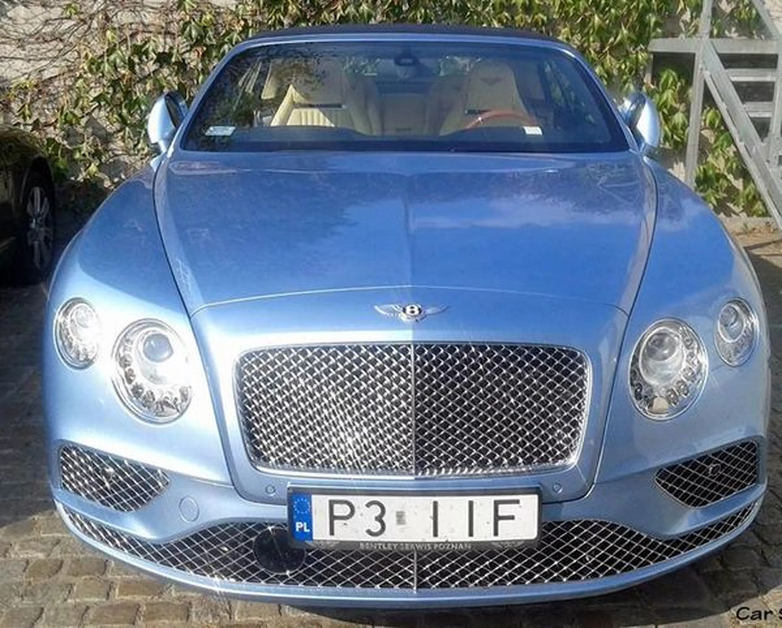 Fajny numer, blacha P3 IIF