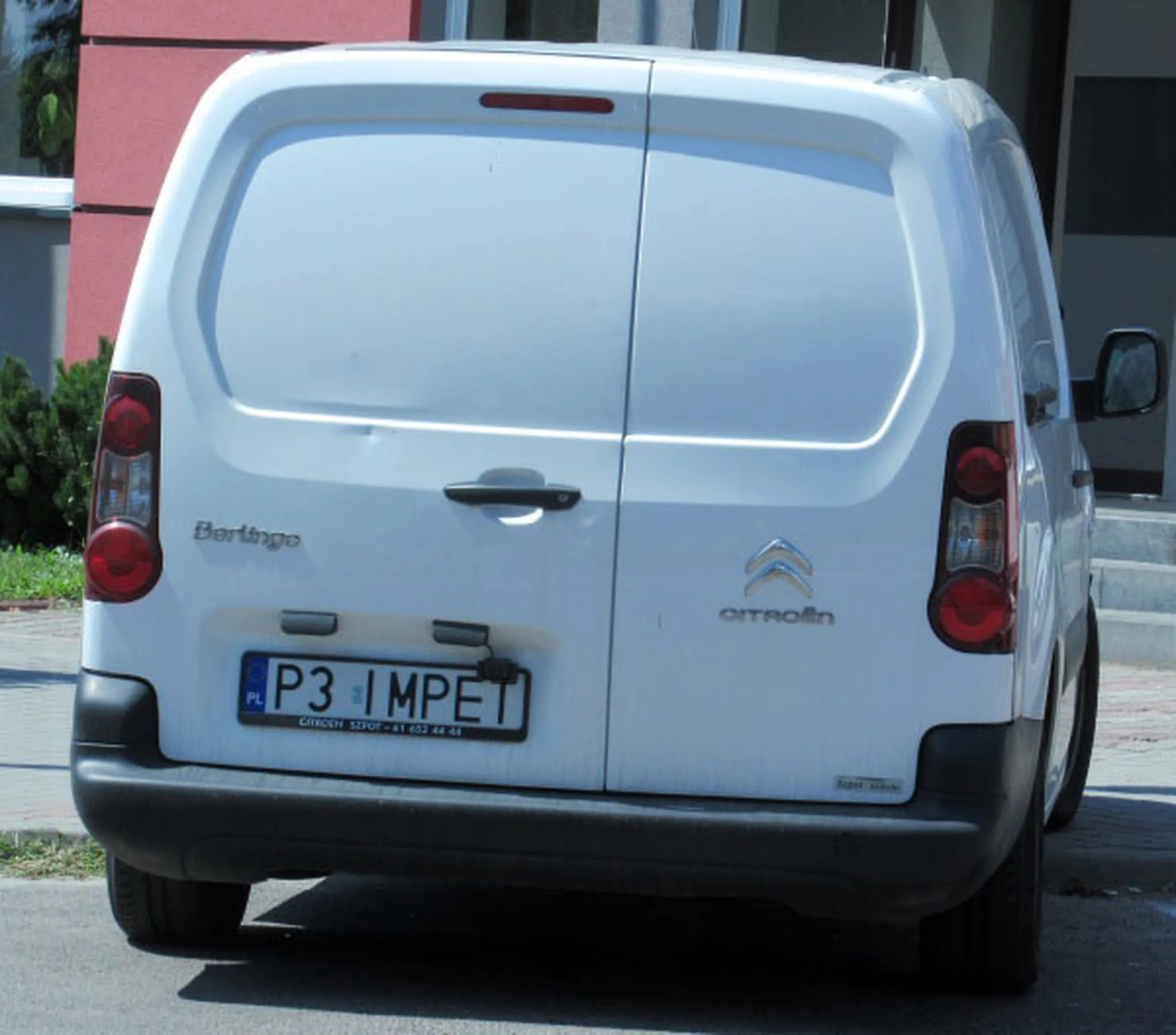 Fajny numer, blacha P3 IMPET